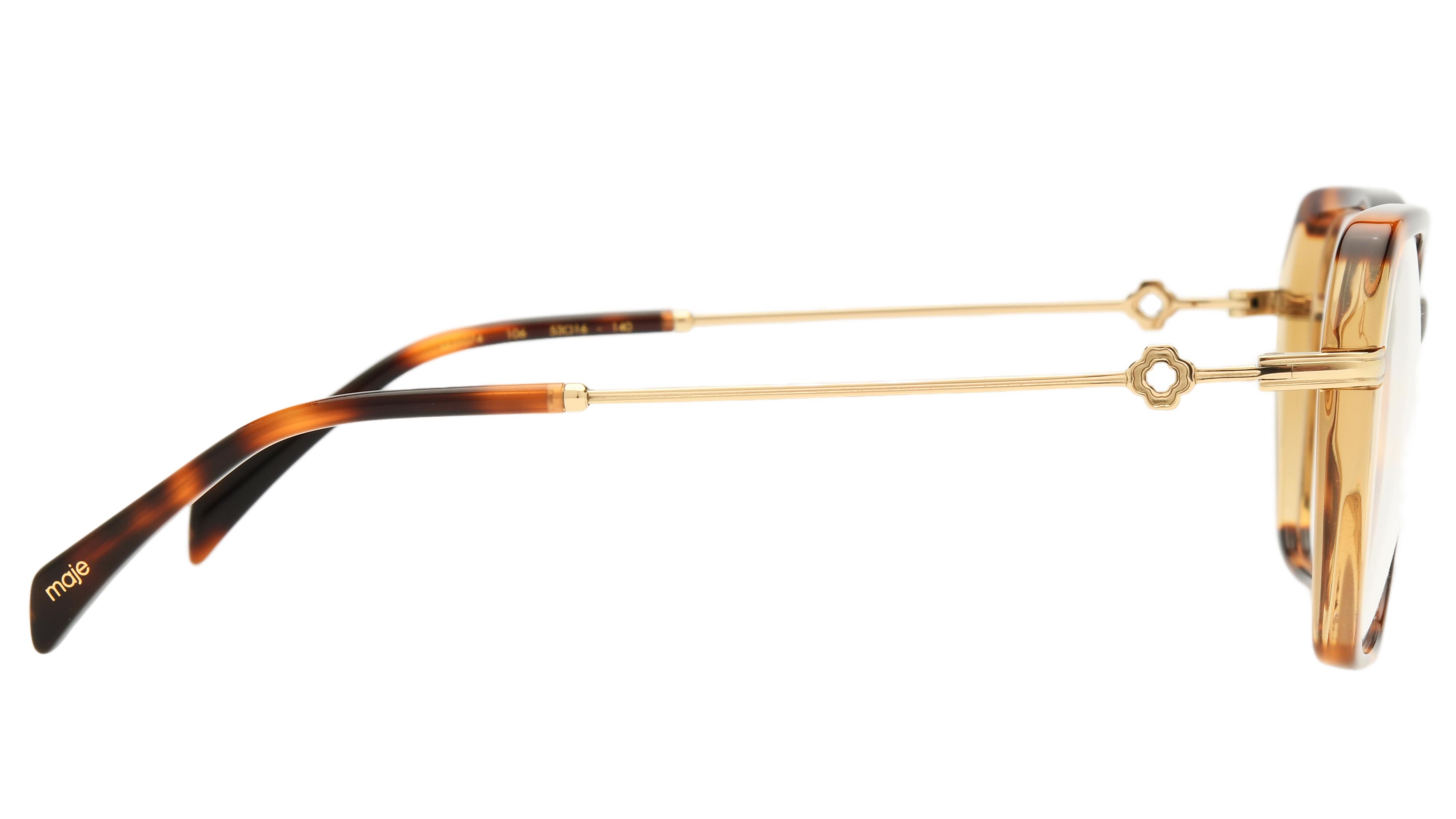 Lunettes de vue Maje Femme Écaille Rectangle Mj1074 Droite