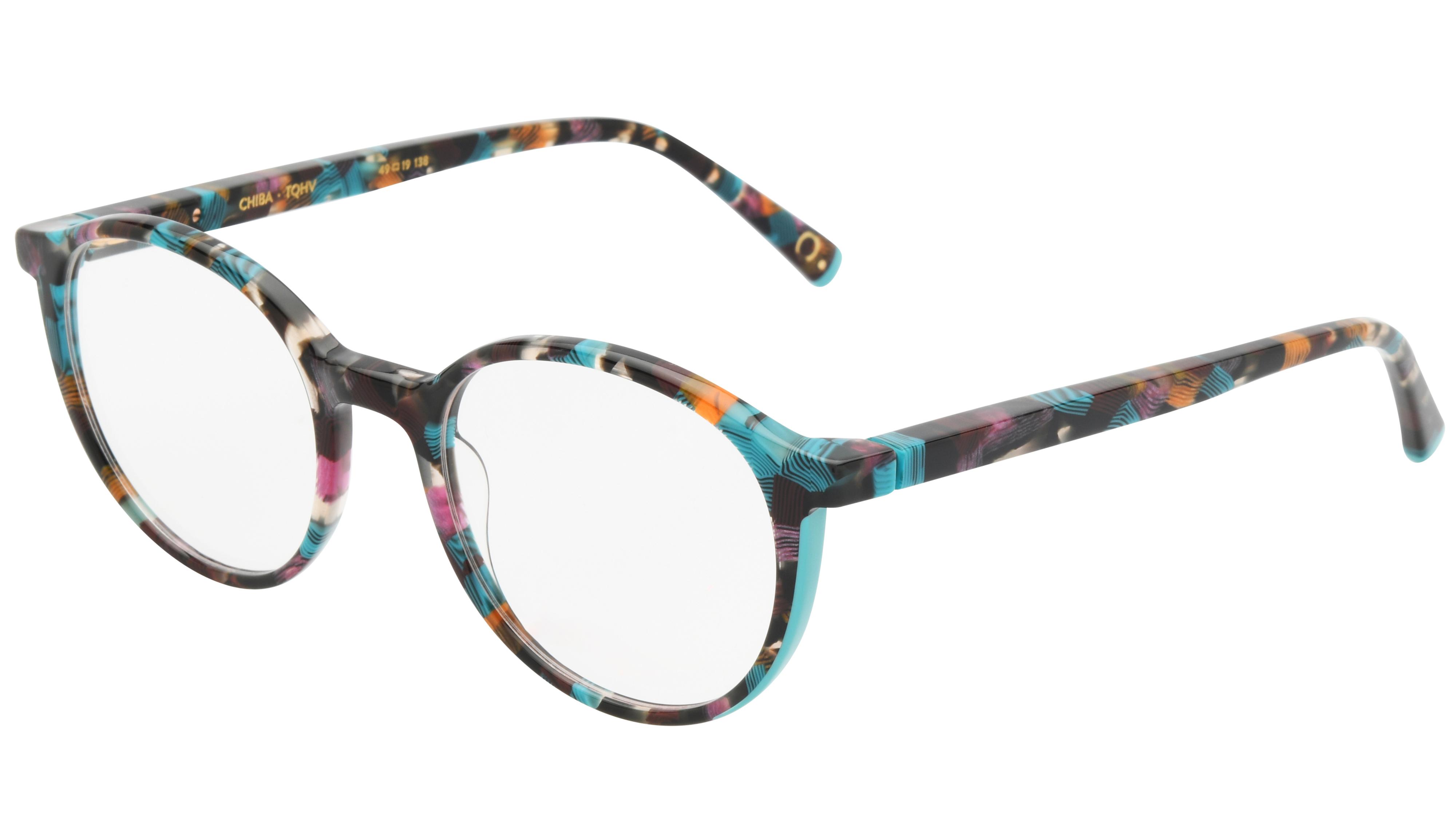 Lunettes de vue Etnia Barcelona Femme Écaille Ronde chiba Trois-Quart