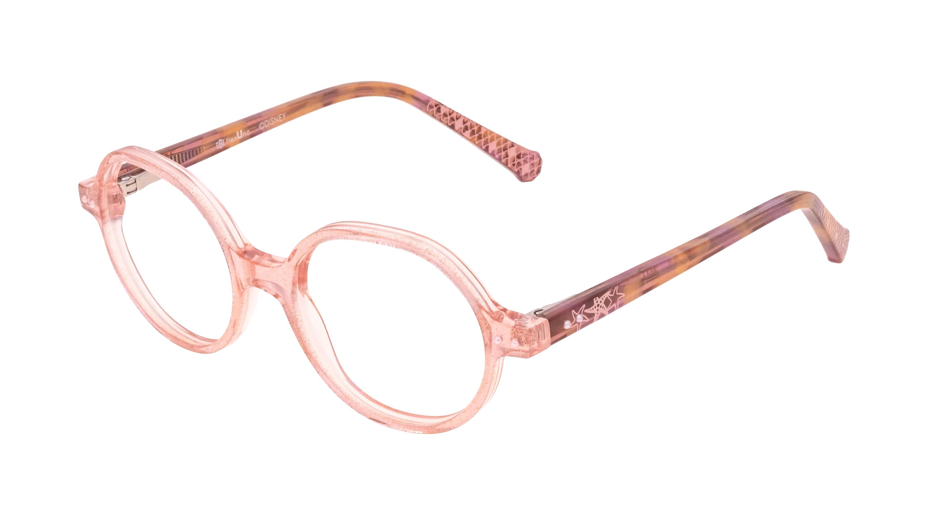 Lunettes de vue Disney Princesses  Rose Pantos DPAA199C10 Gauche