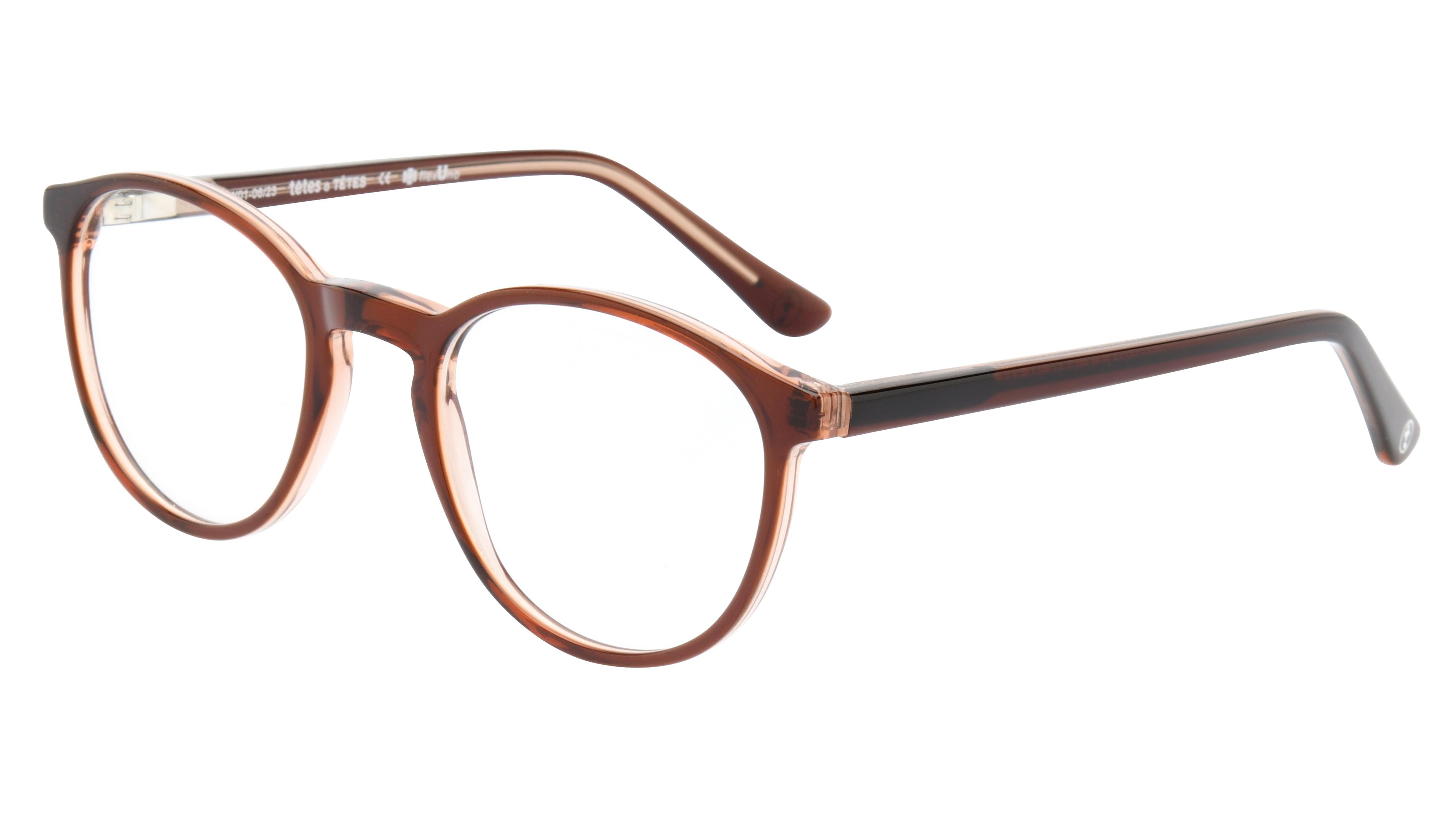 Lunettes de vue têtes à TETES Enfant Marron Pantos Tat2403E Trois-Quart