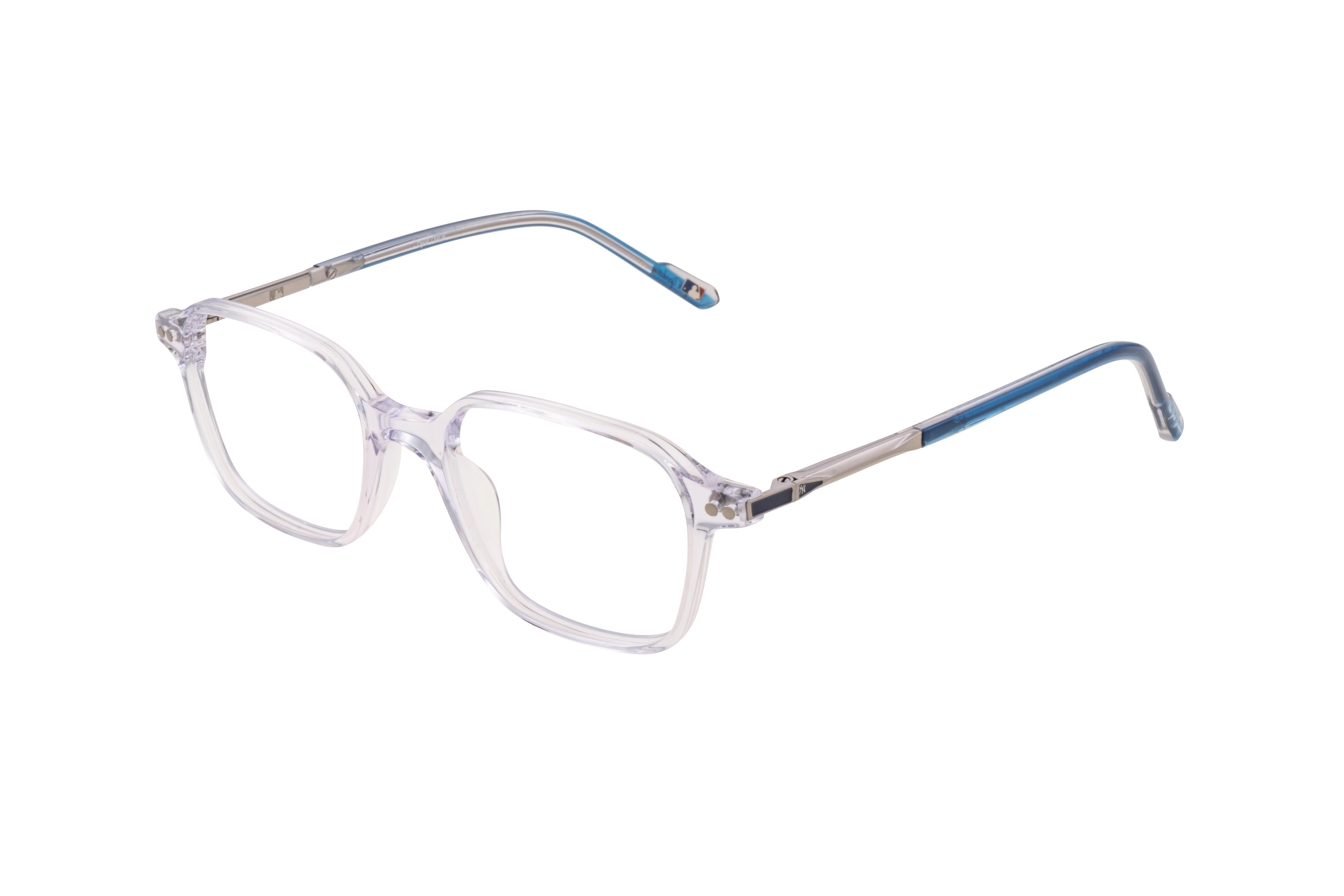 Lunettes de vue New York Yankees  Transparent Rectangle NYAM057C90 Gauche