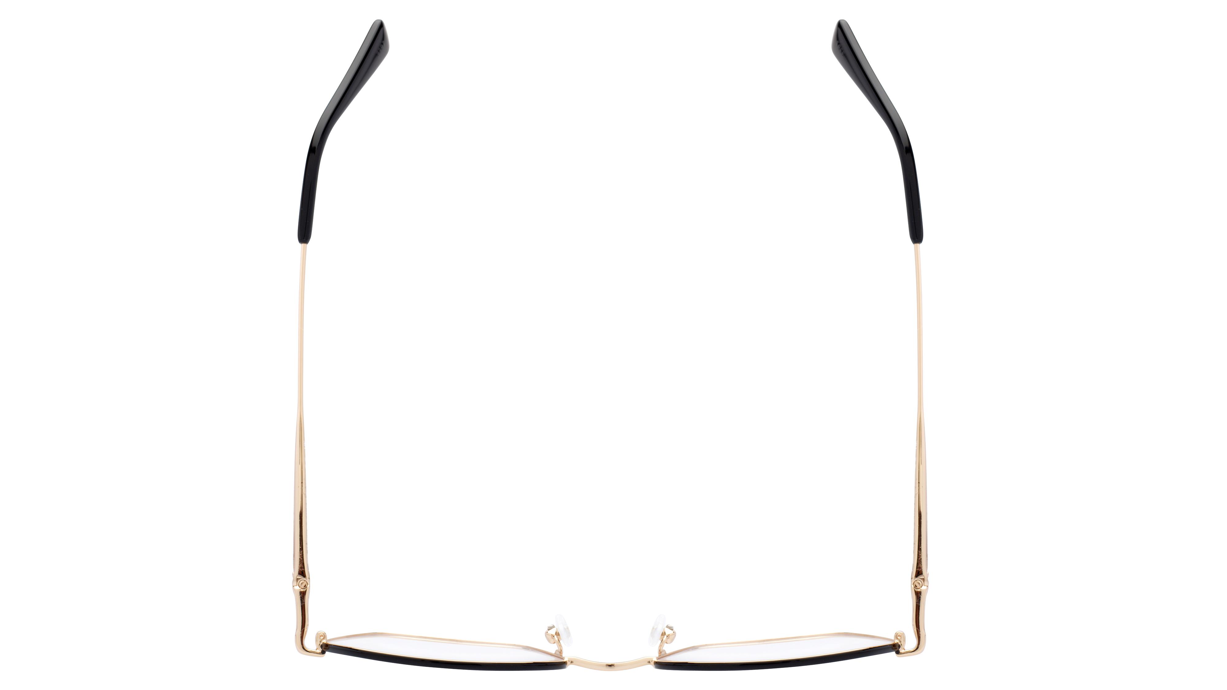 Lunettes de vue Longchamp Femme Noir Carré LO2152N Dessus