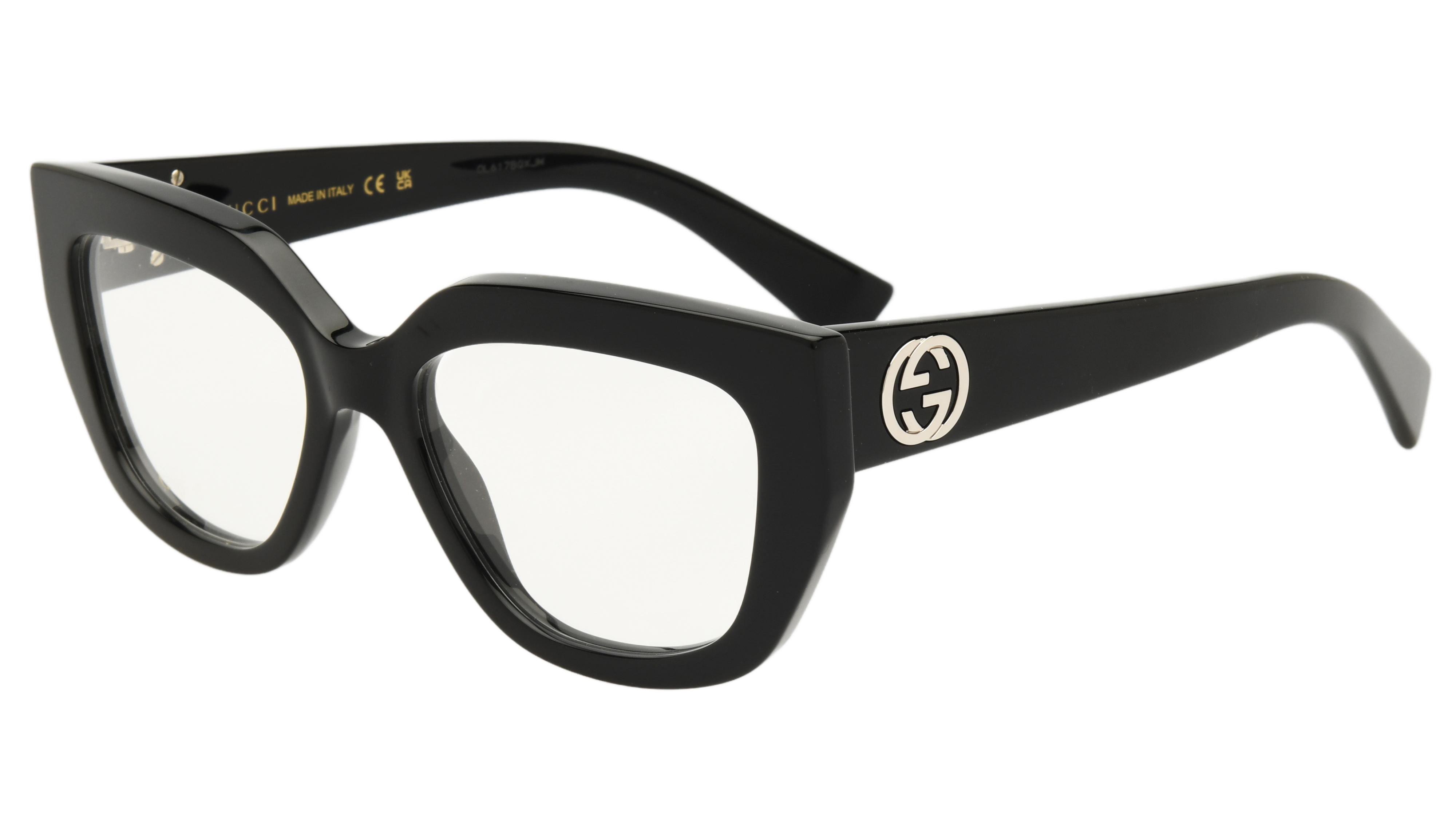 Lunettes de vue Gucci Femme Noir Papillon GG1847O Trois-Quart