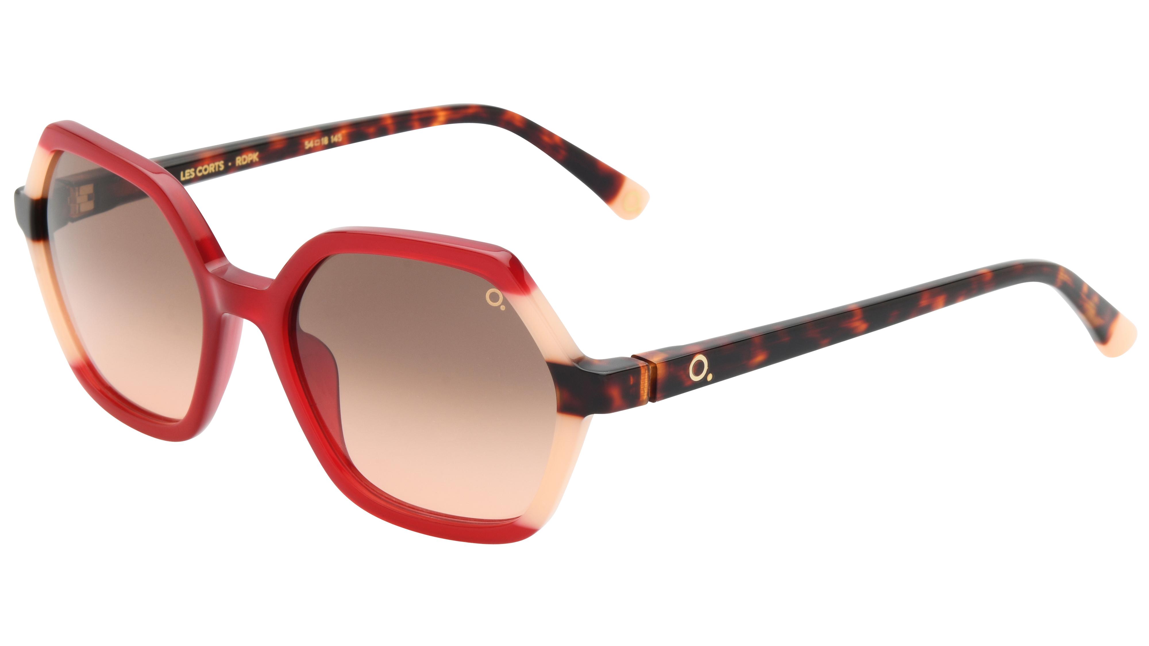 Lunettes de soleil Etnia Barcelona Femme Rouge Angulaire les Trois-Quart