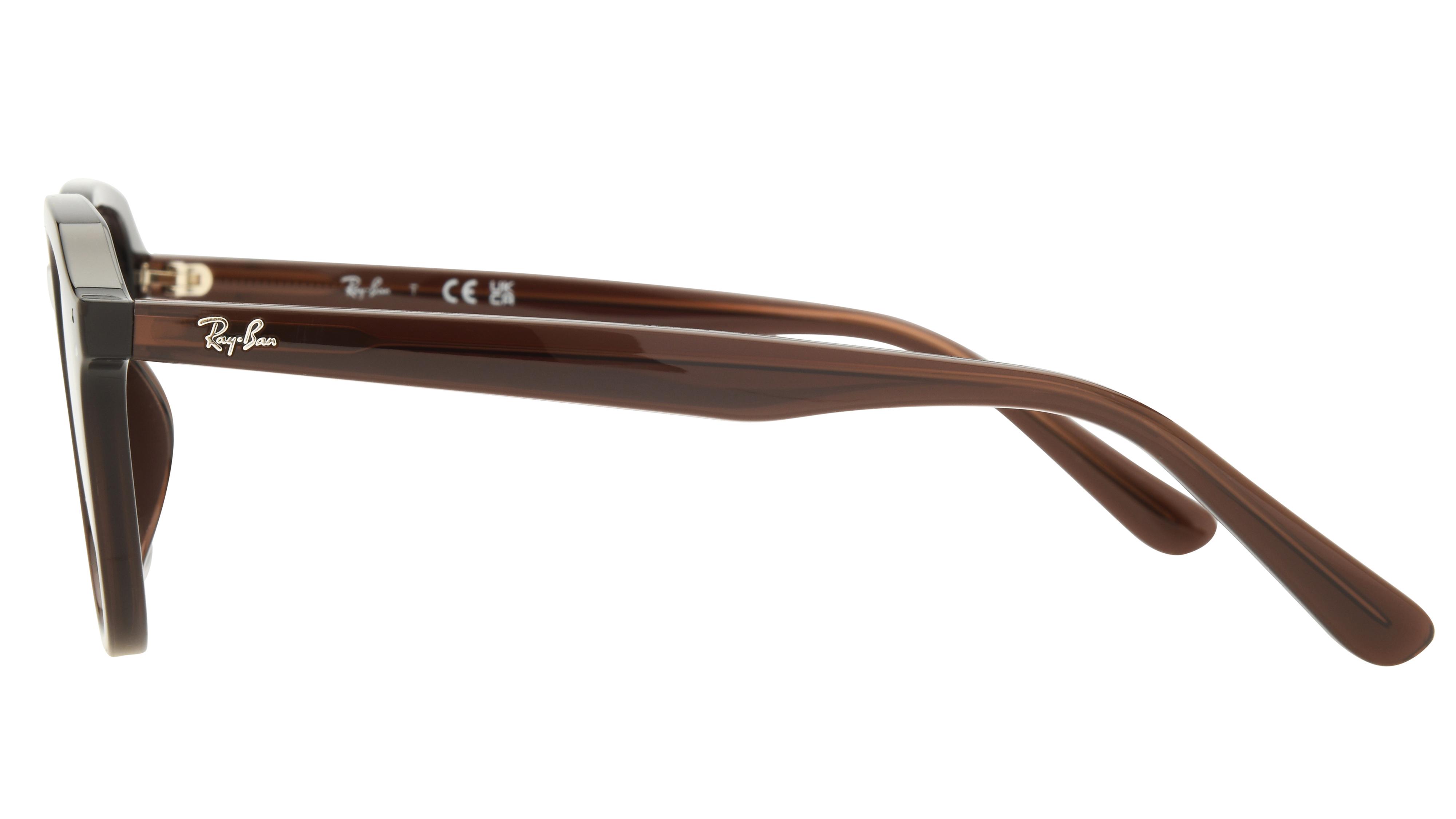 Lunettes de soleil Ray-Ban Mixte Marron Carré RB4459D Gauche