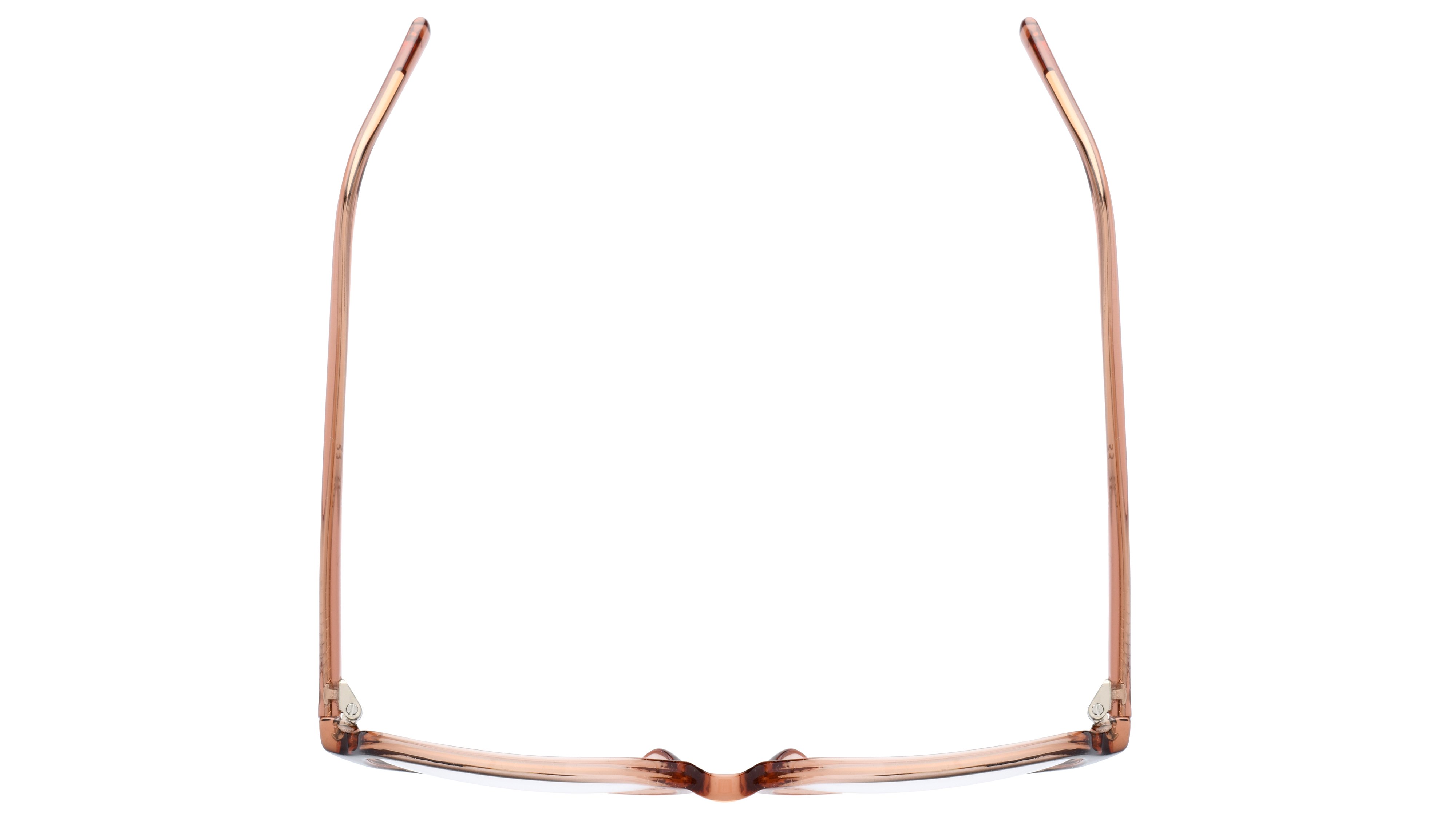 Lunettes de vue Krys Origine Femme Marron Carré Kor2304 Dessus