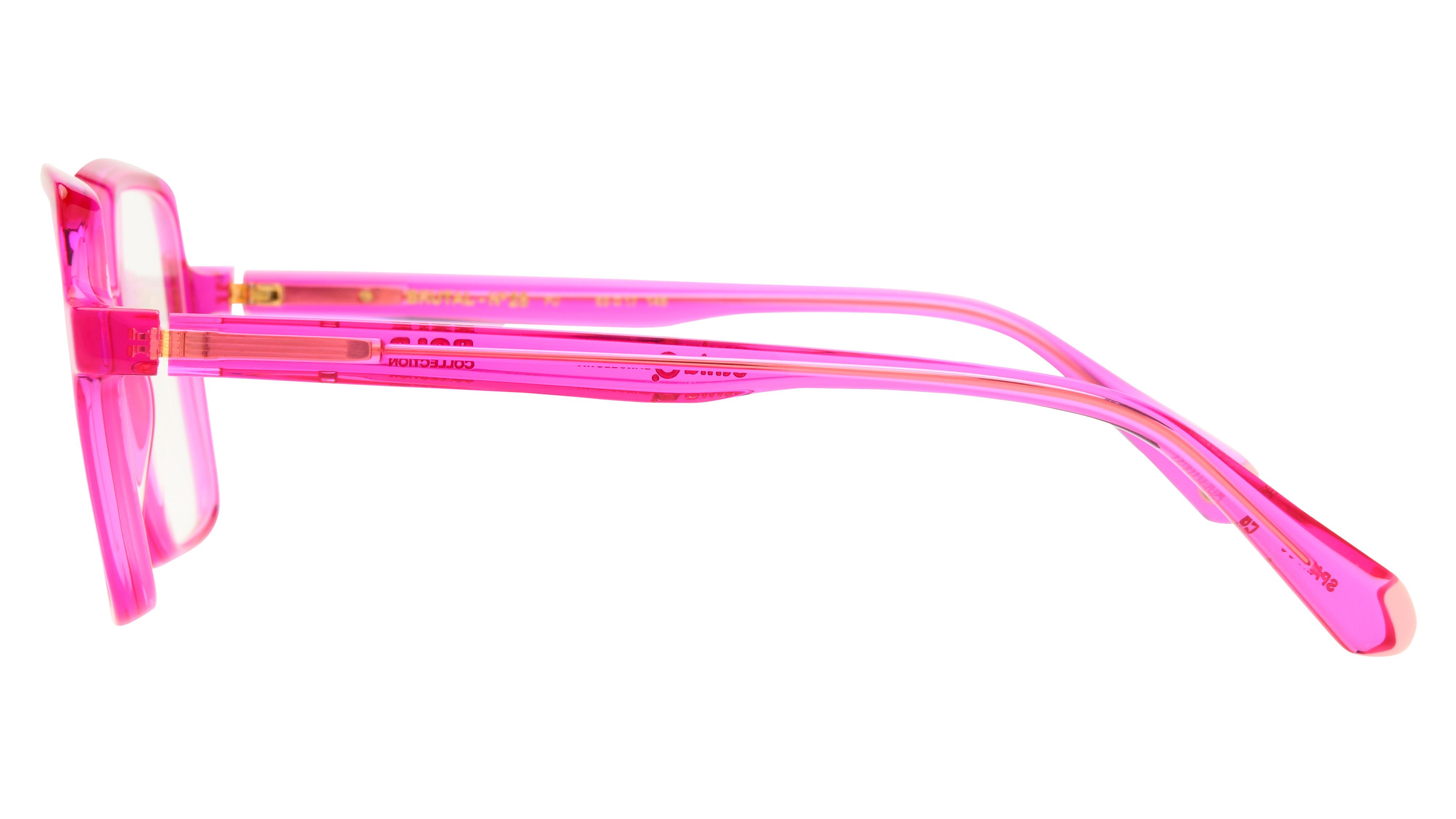 Lunettes de vue Etnia Barcelona Femme Rose Carré Brutal Gauche