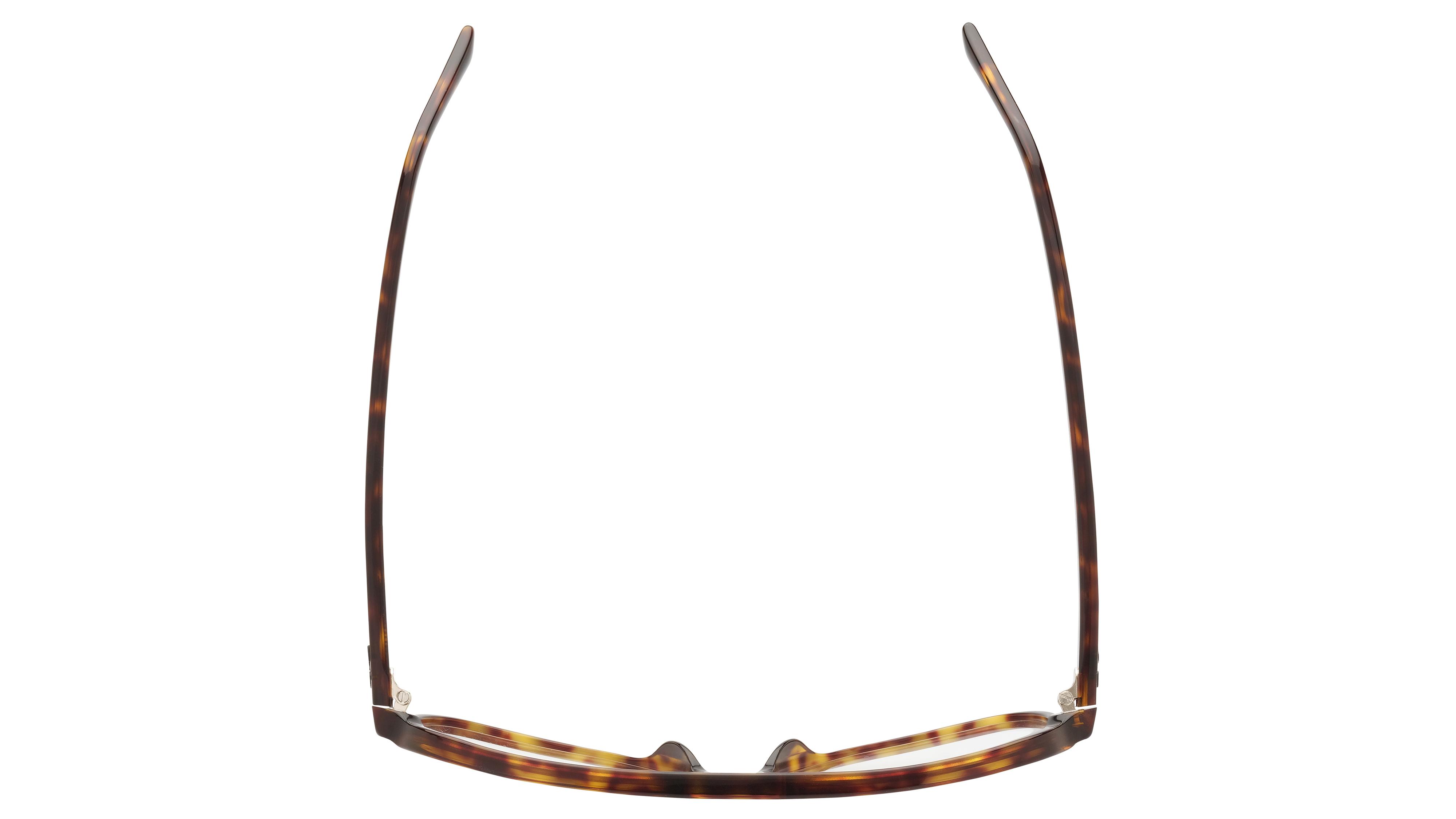 Lunettes de vue Ray-Ban Mixte Écaille Carré rx5698 Dessus