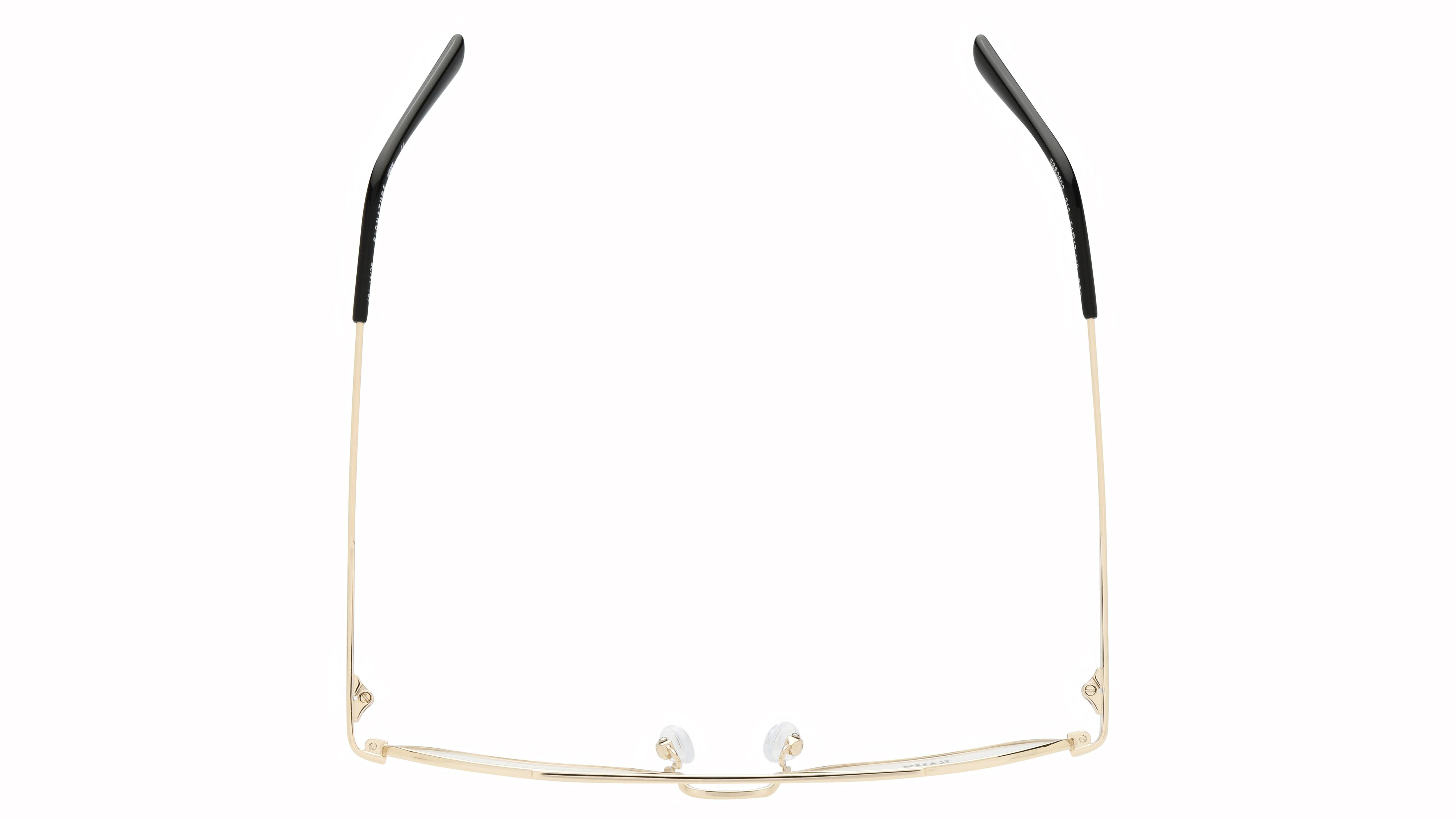 Lunettes de vue Krys Origine Homme Or Aviateur Ess2602 Dessus