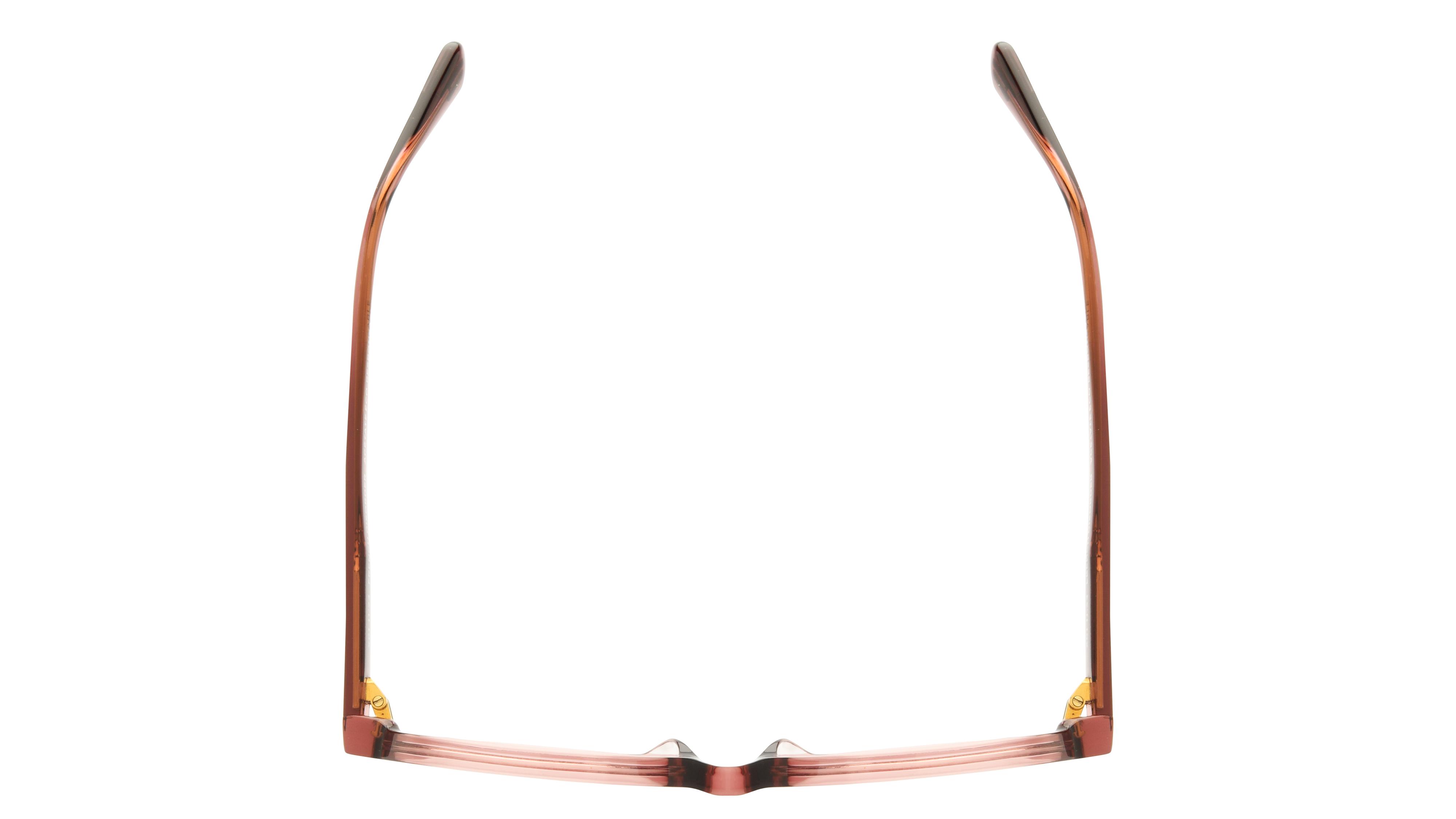 Lunettes de vue French Disorder Femme Rose Carré Fd2508 Dessus