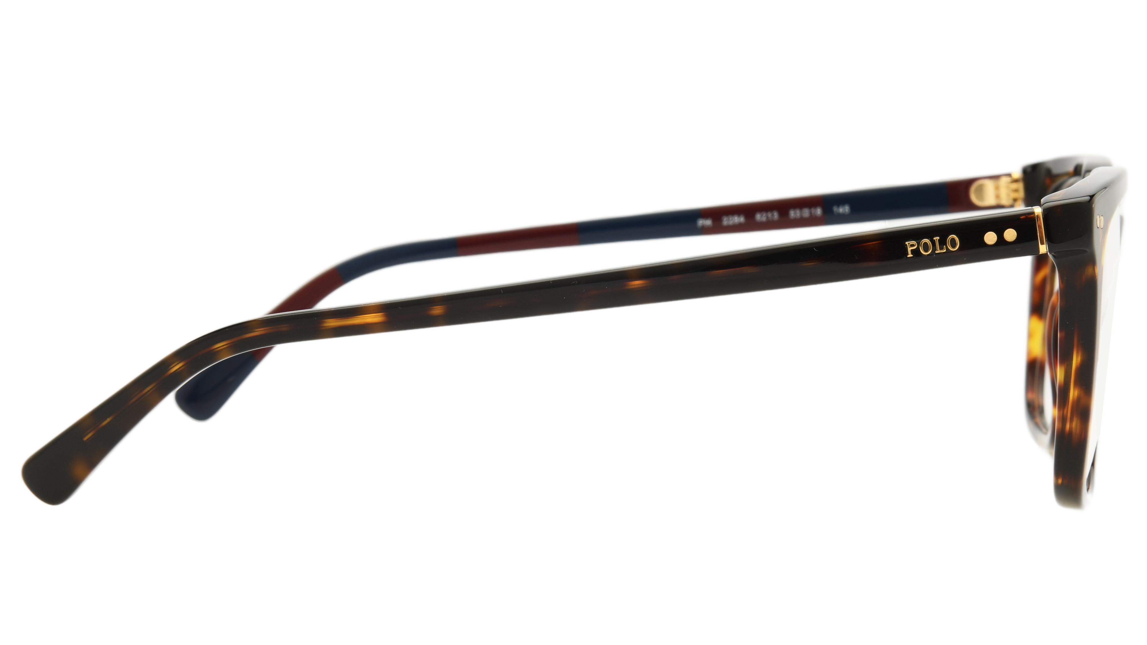 Lunettes de vue Polo Ralph Lauren Homme Écaille Rectangle PH2284 Droite