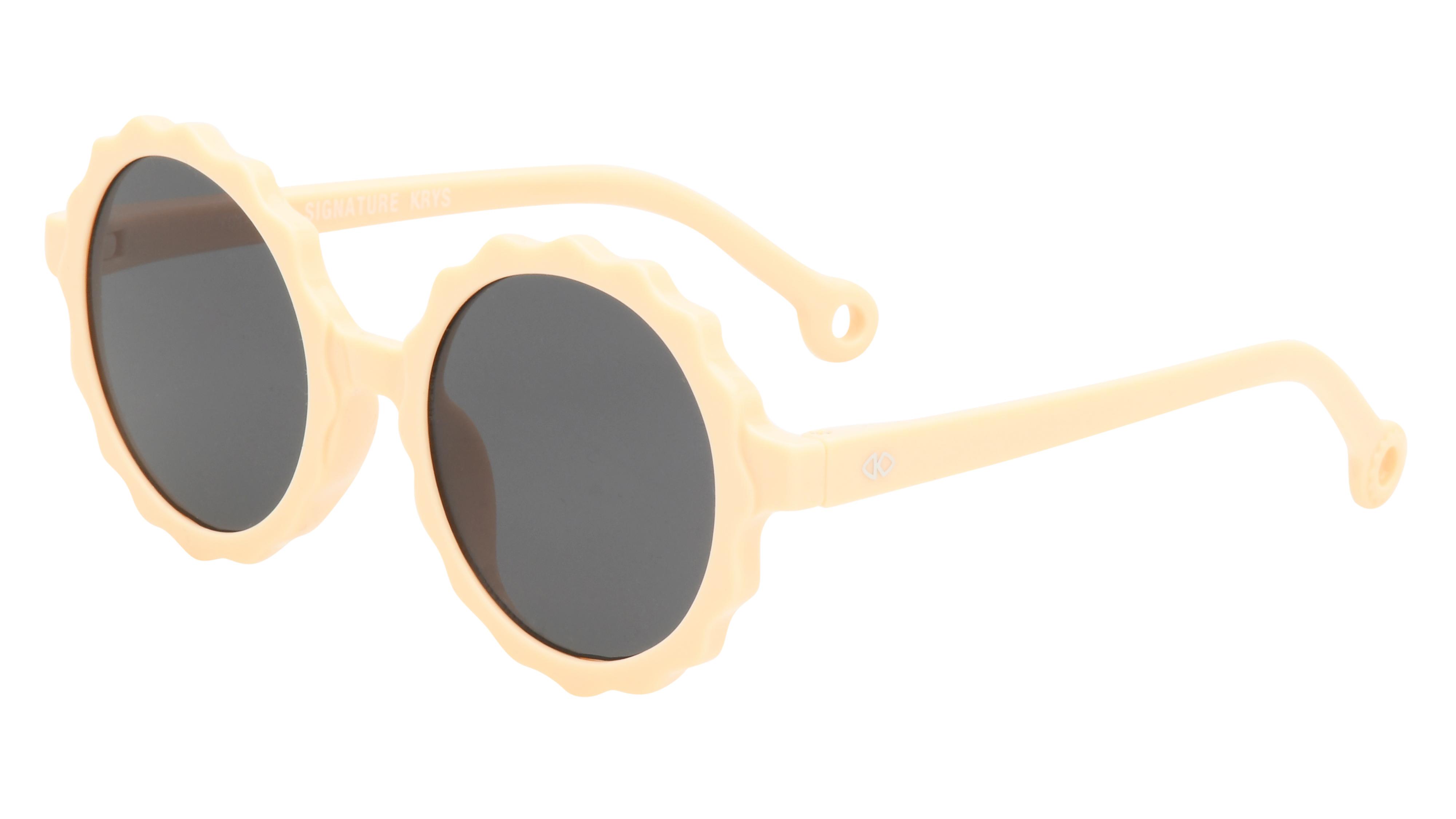 Lunettes de soleil Signature Krys Enfant Marron Ronde sks2605-a Trois-Quart