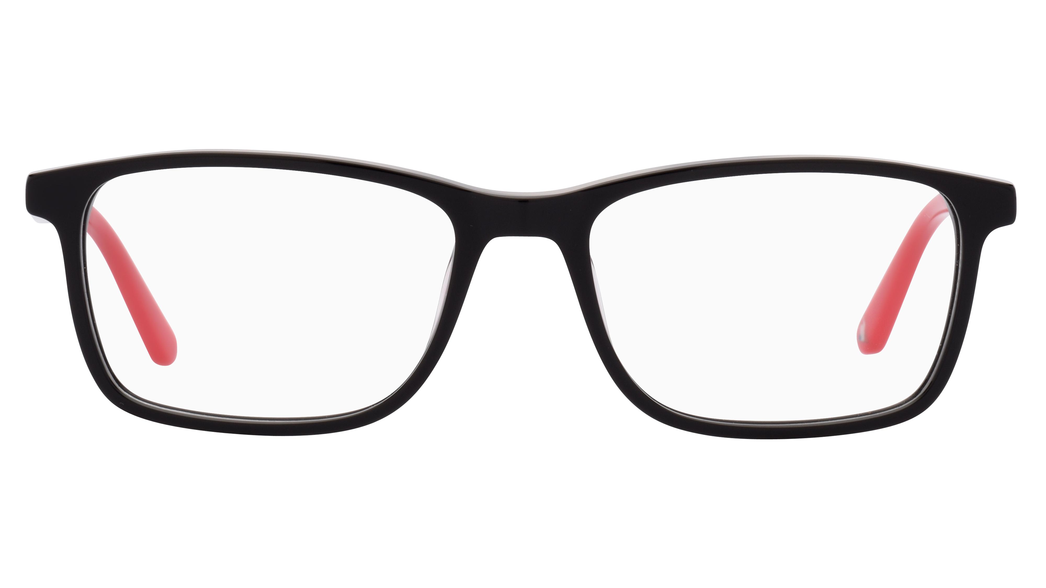 Lunettes de vue Le Coq Sportif Homme Noir Rectangle Lcs2204 Face