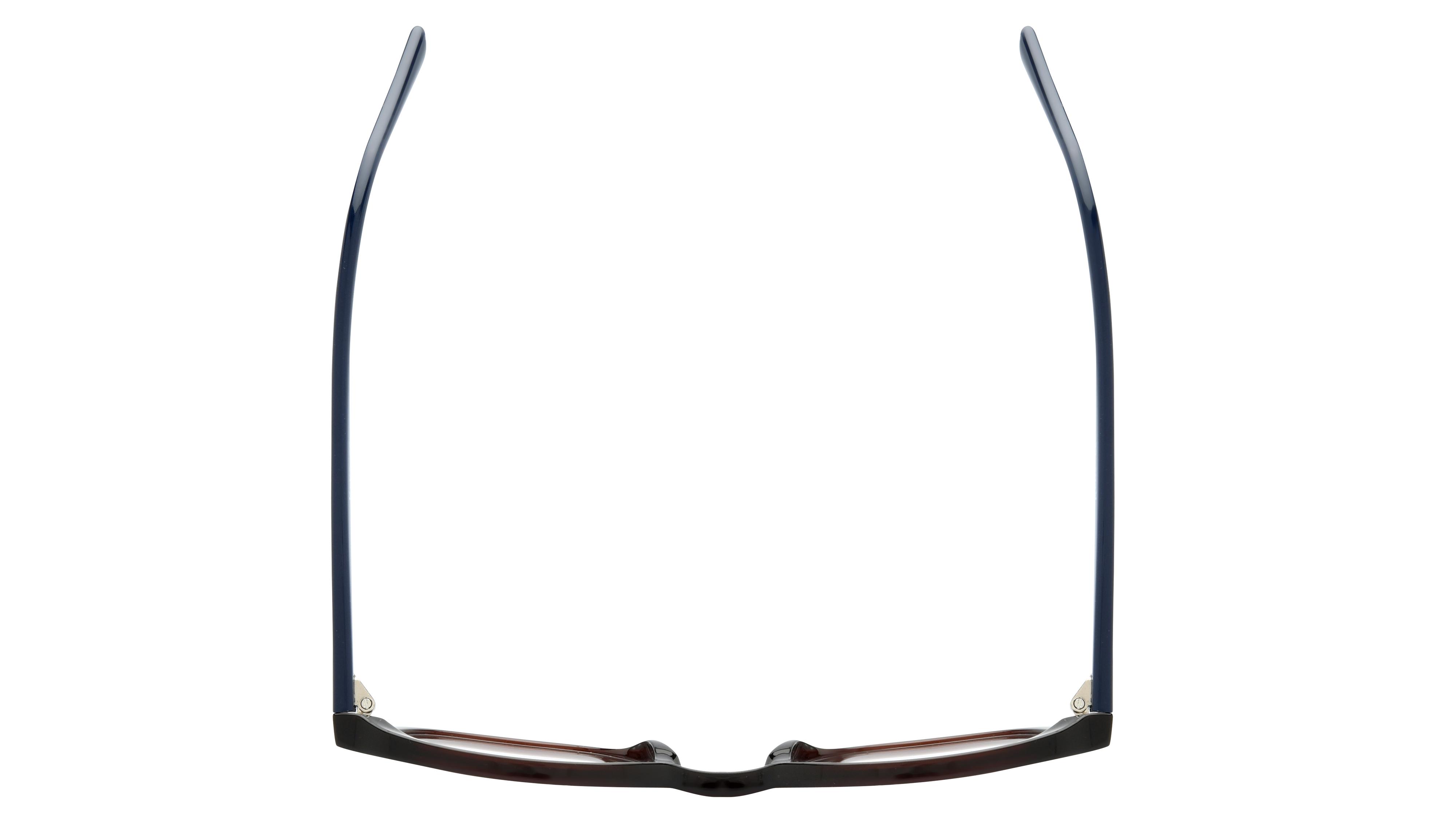 Lunettes de vue Signature Krys Homme Marron Rectangle Kor2406 Dessus
