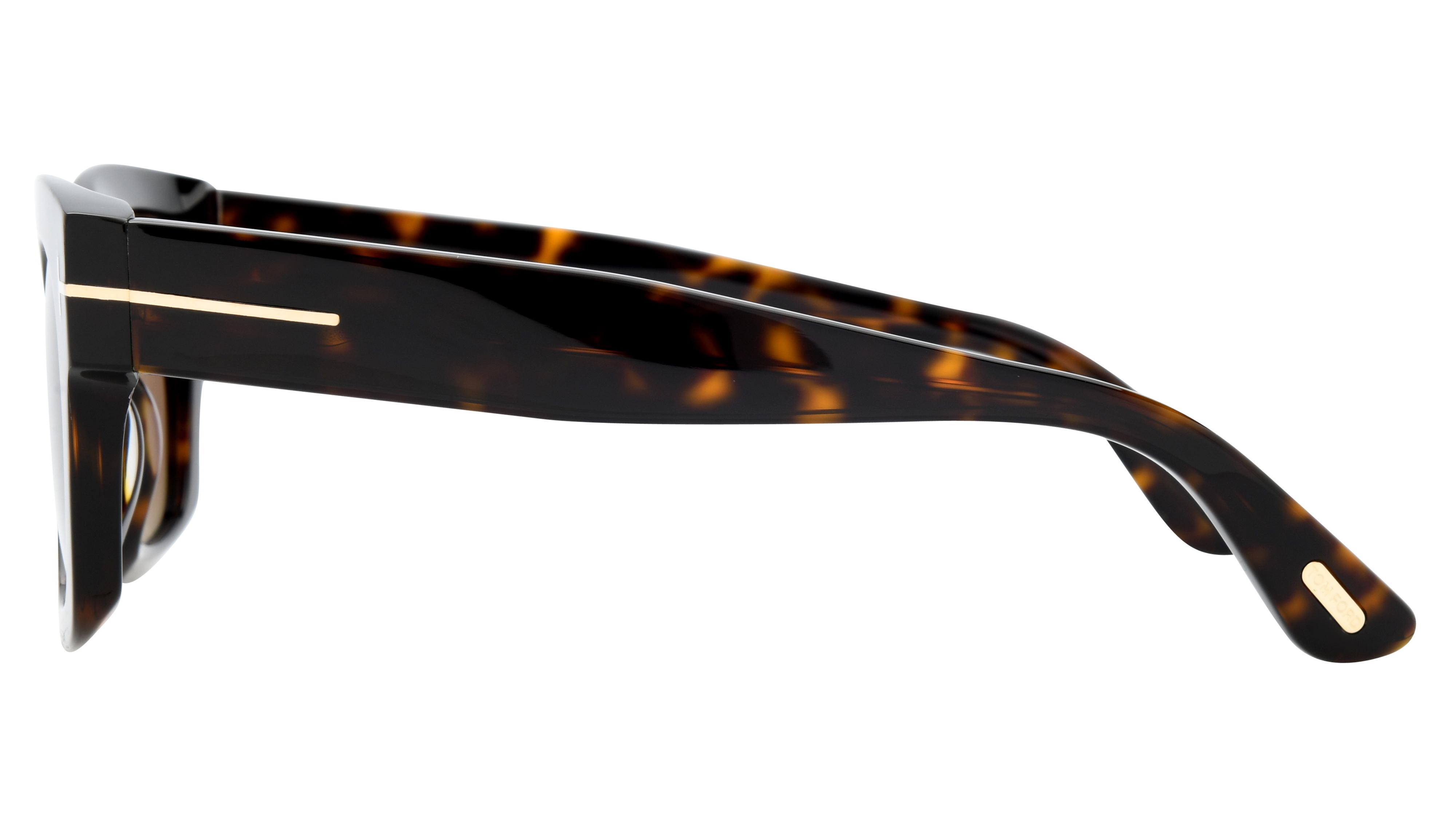 Lunettes de soleil Tom Ford Femme Écaille Carré FT1314 Gauche