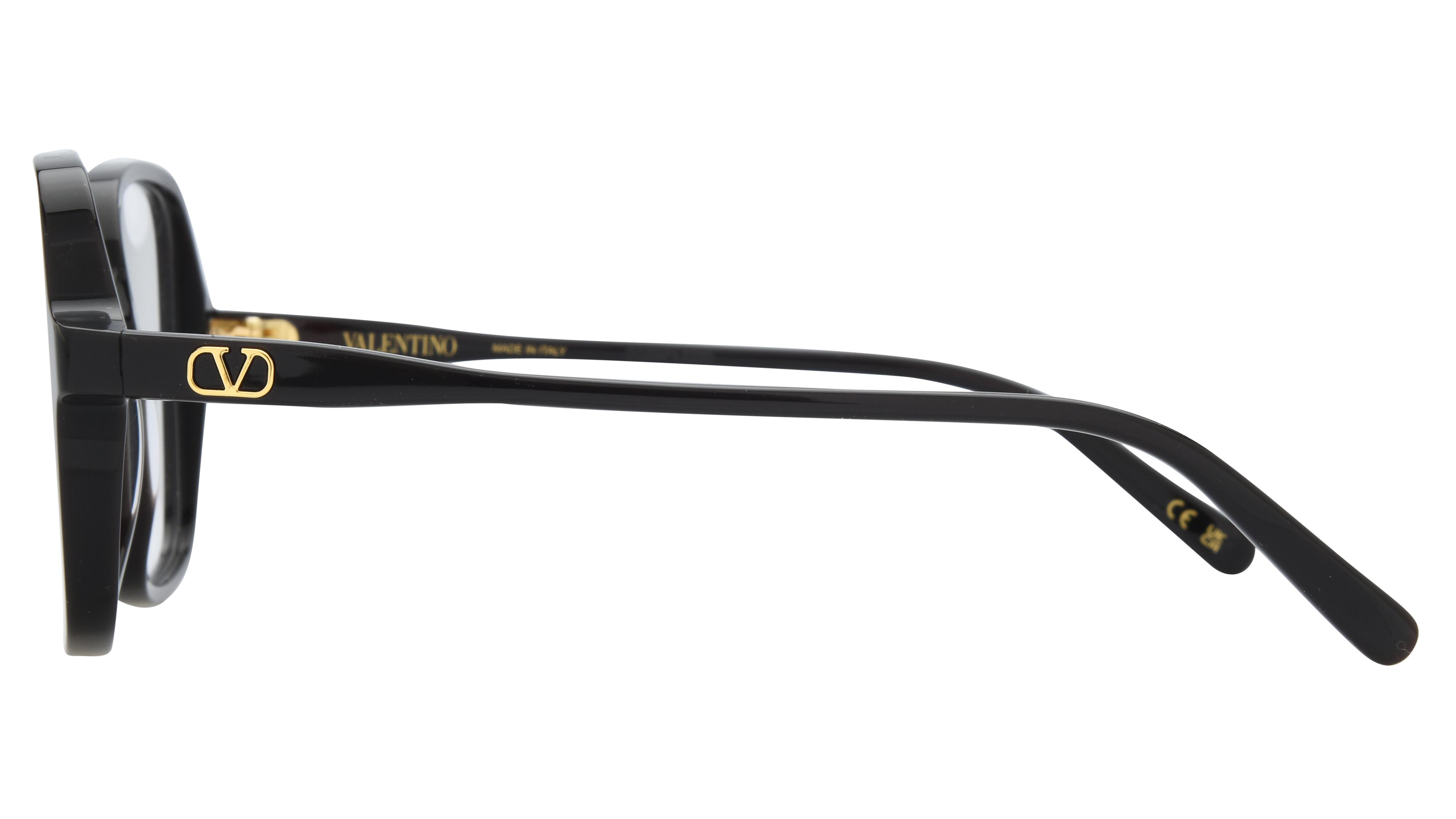 Lunettes de vue Valentino Femme Gris Carré Vg0021O Gauche