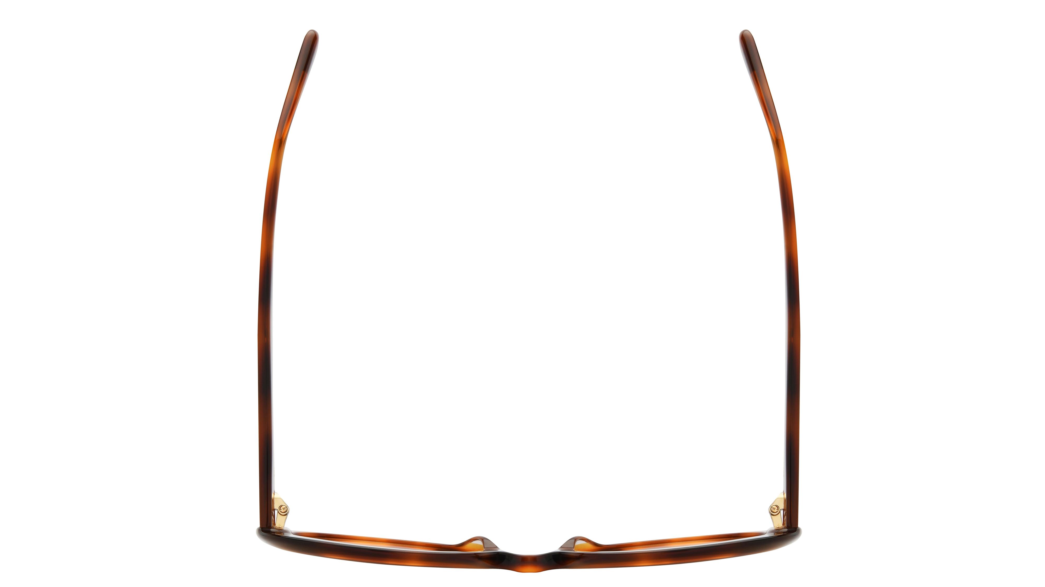 Lunettes de soleil Signature Krys Femme Écaille Ronde audrey Dessus