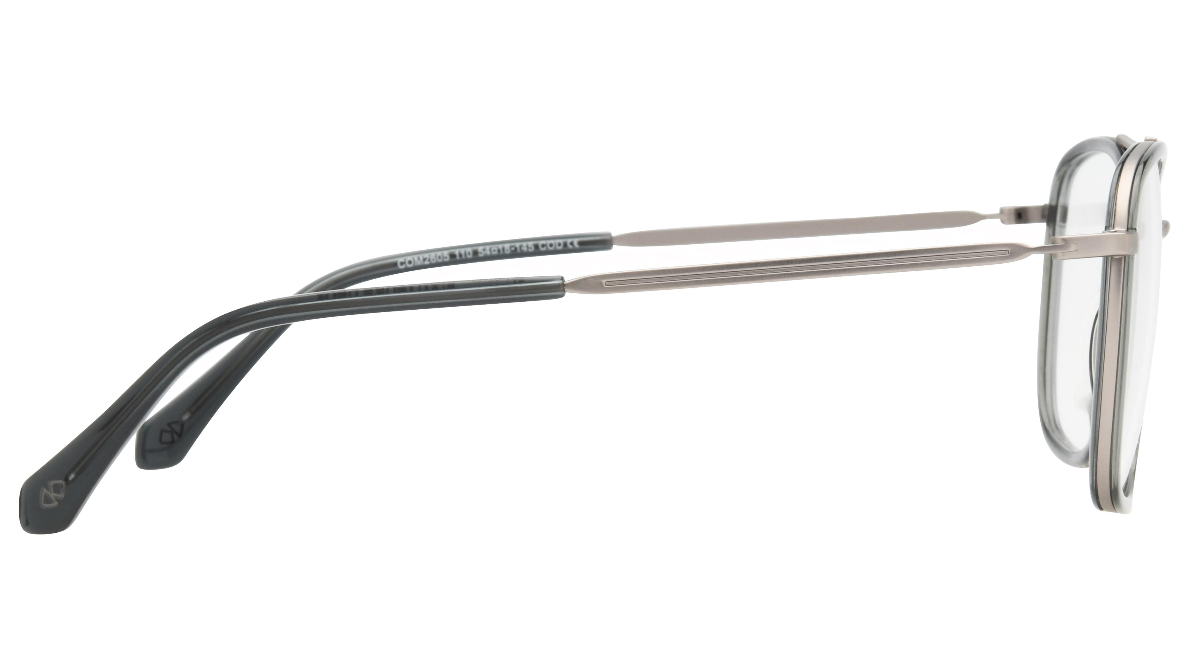Lunettes de vue Signature Krys Homme Gris Aviateur Com2605 Droite