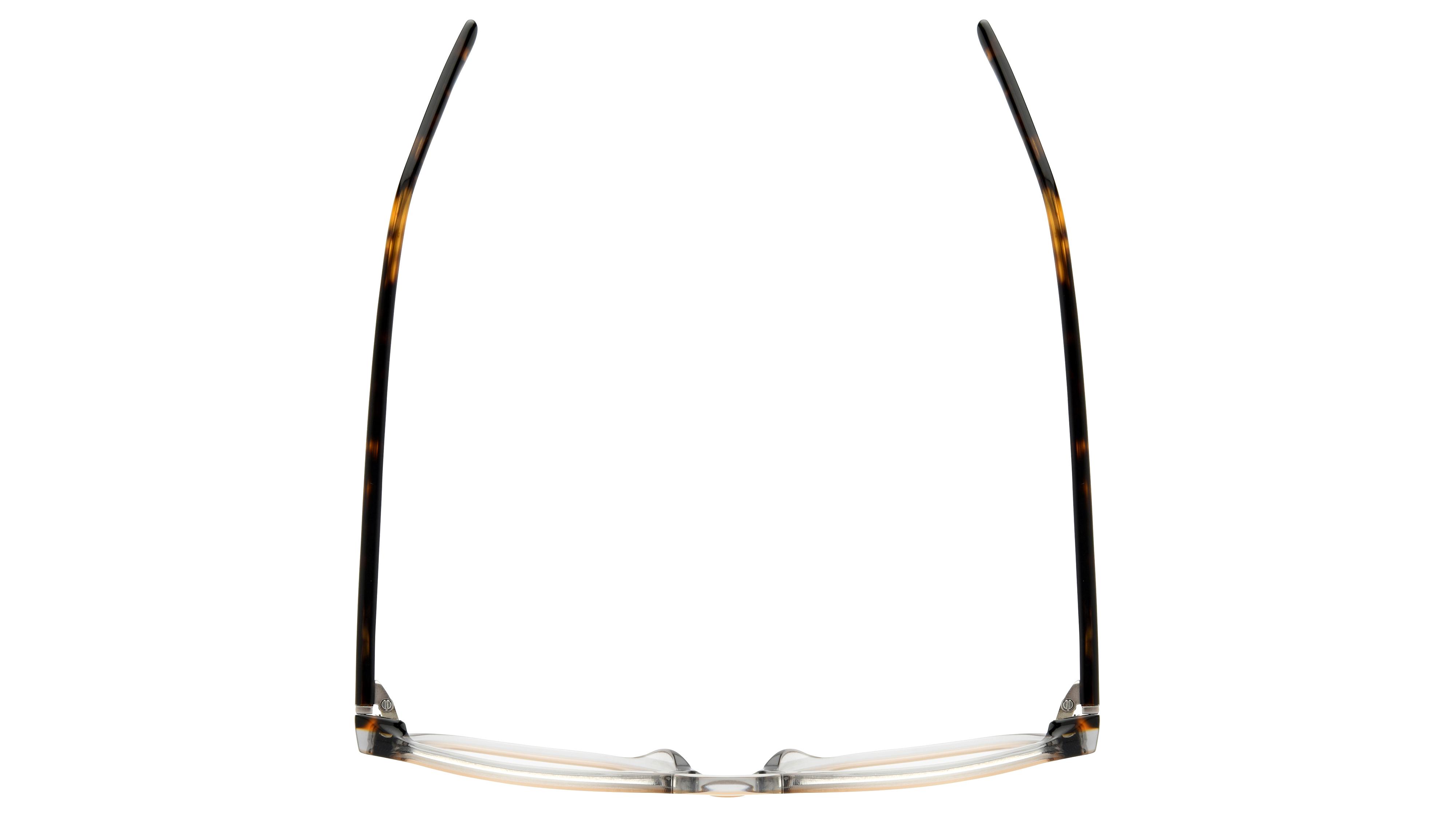 Lunettes de vue Signature Krys Homme Marron Aviateur Com2403 Dessus