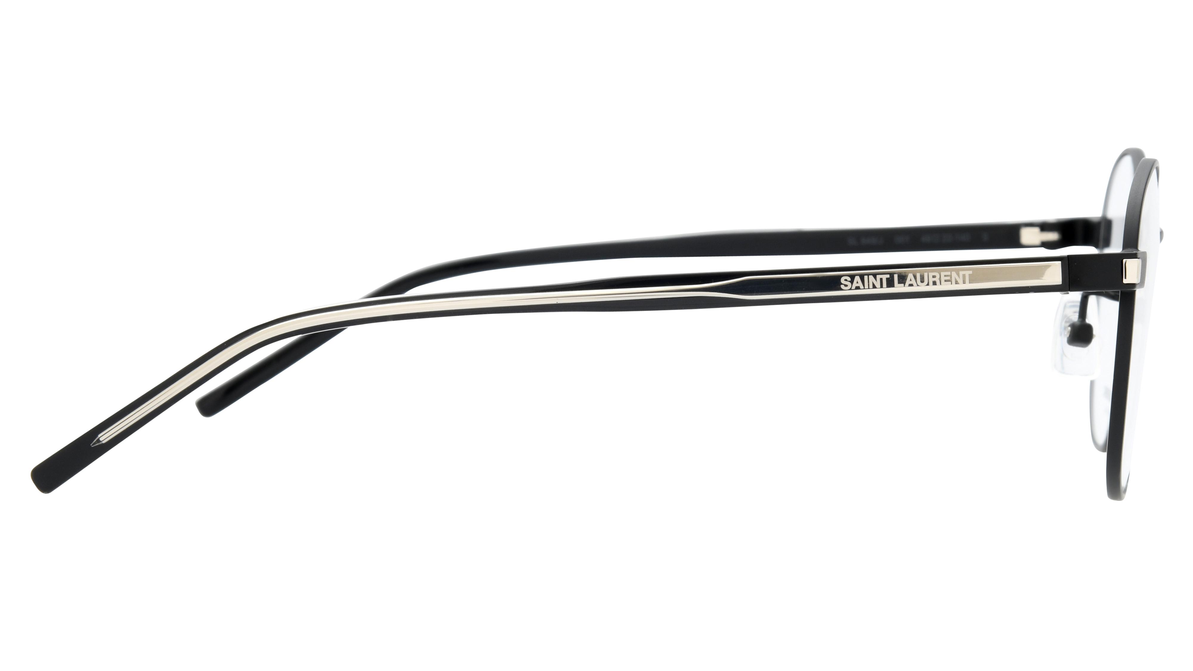 Lunettes de vue Saint Laurent Mixte Noir Pantos Sl848/J Droite