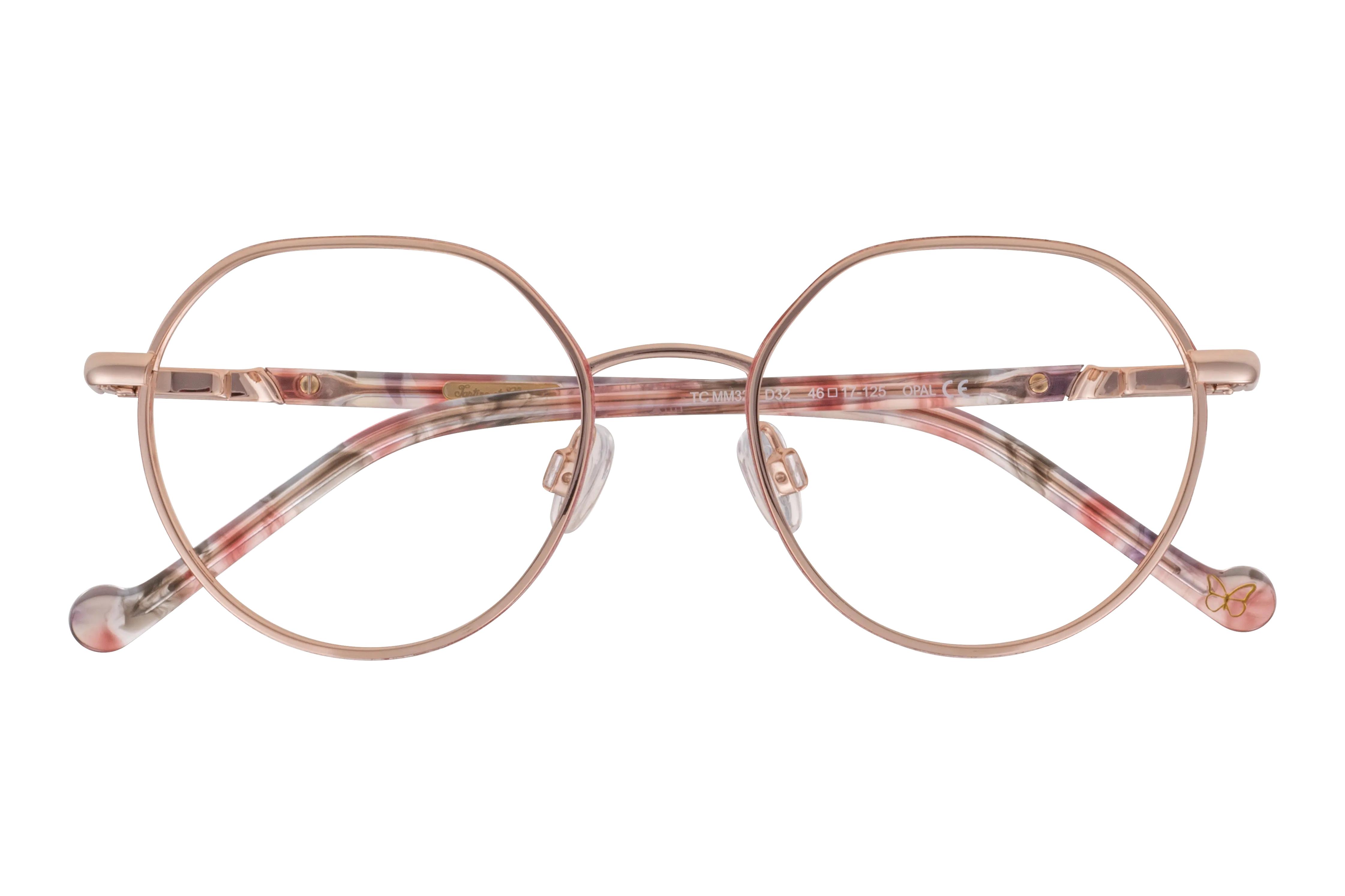 Lunettes de vue Tartine et Chocolat  Or Pantos TCMM324D32 Face
