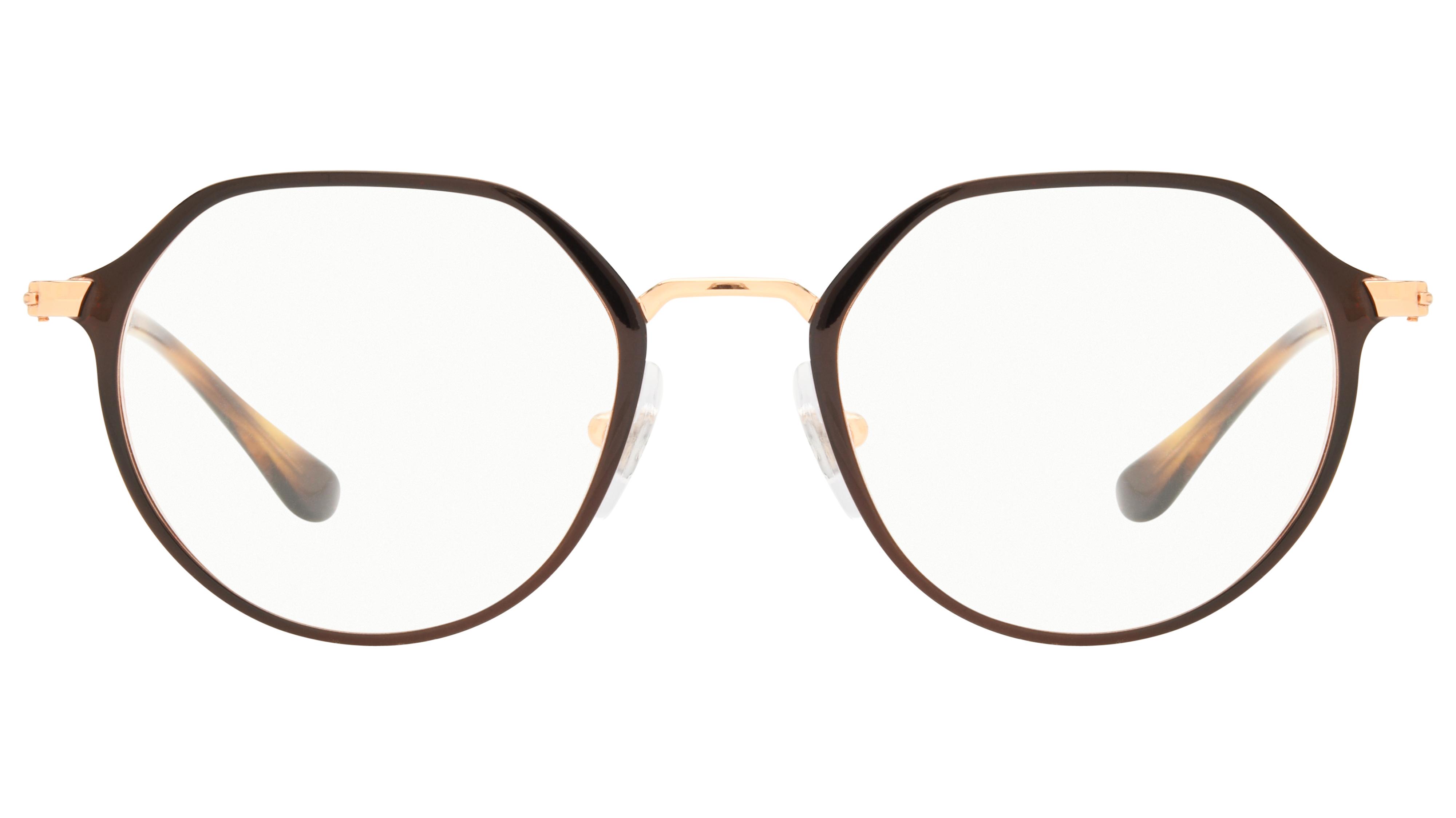 Lunettes de vue Ray-Ban Enfant Marron Ronde Ry1058 Face