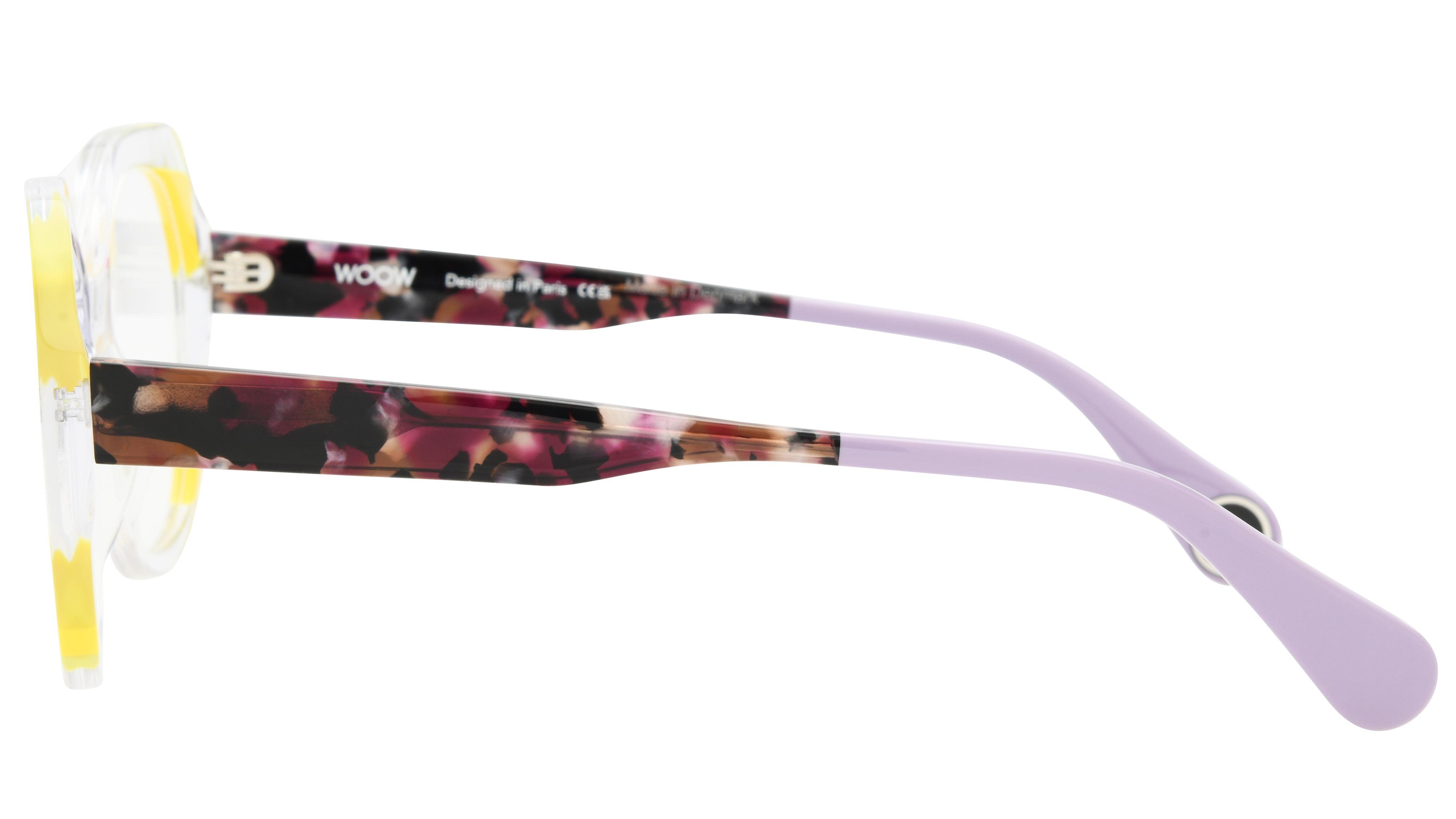 Lunettes de vue WOOW Femme Transparent Papillon HEART Gauche