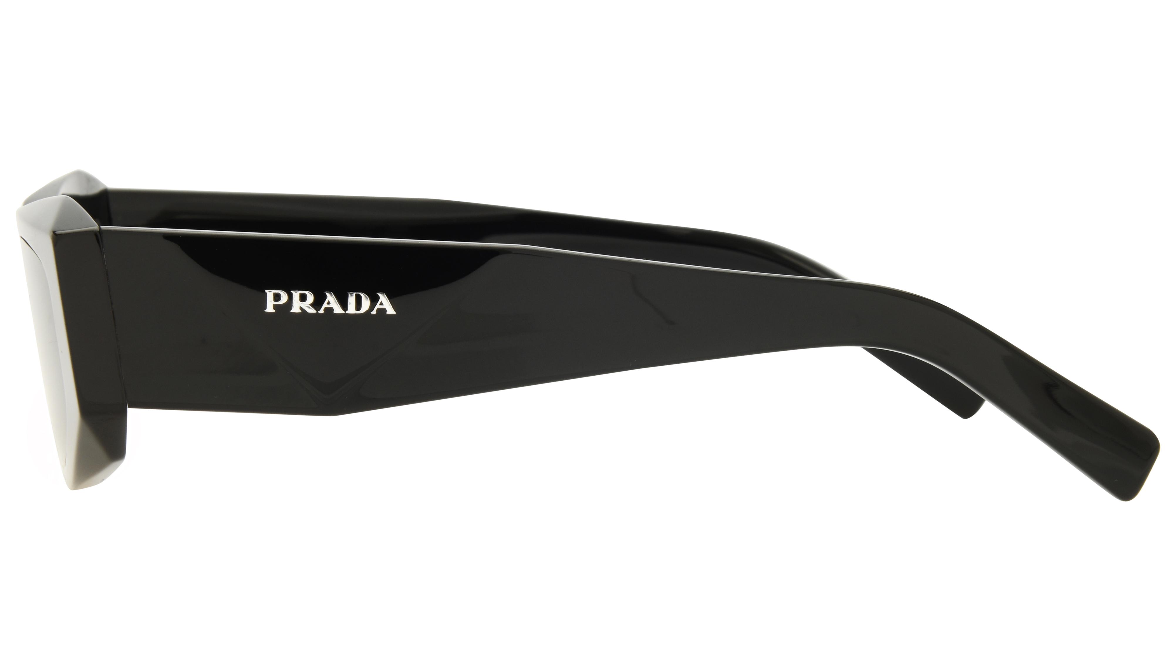 Lunettes de soleil Prada Homme Noir Papillon PRB19S Gauche