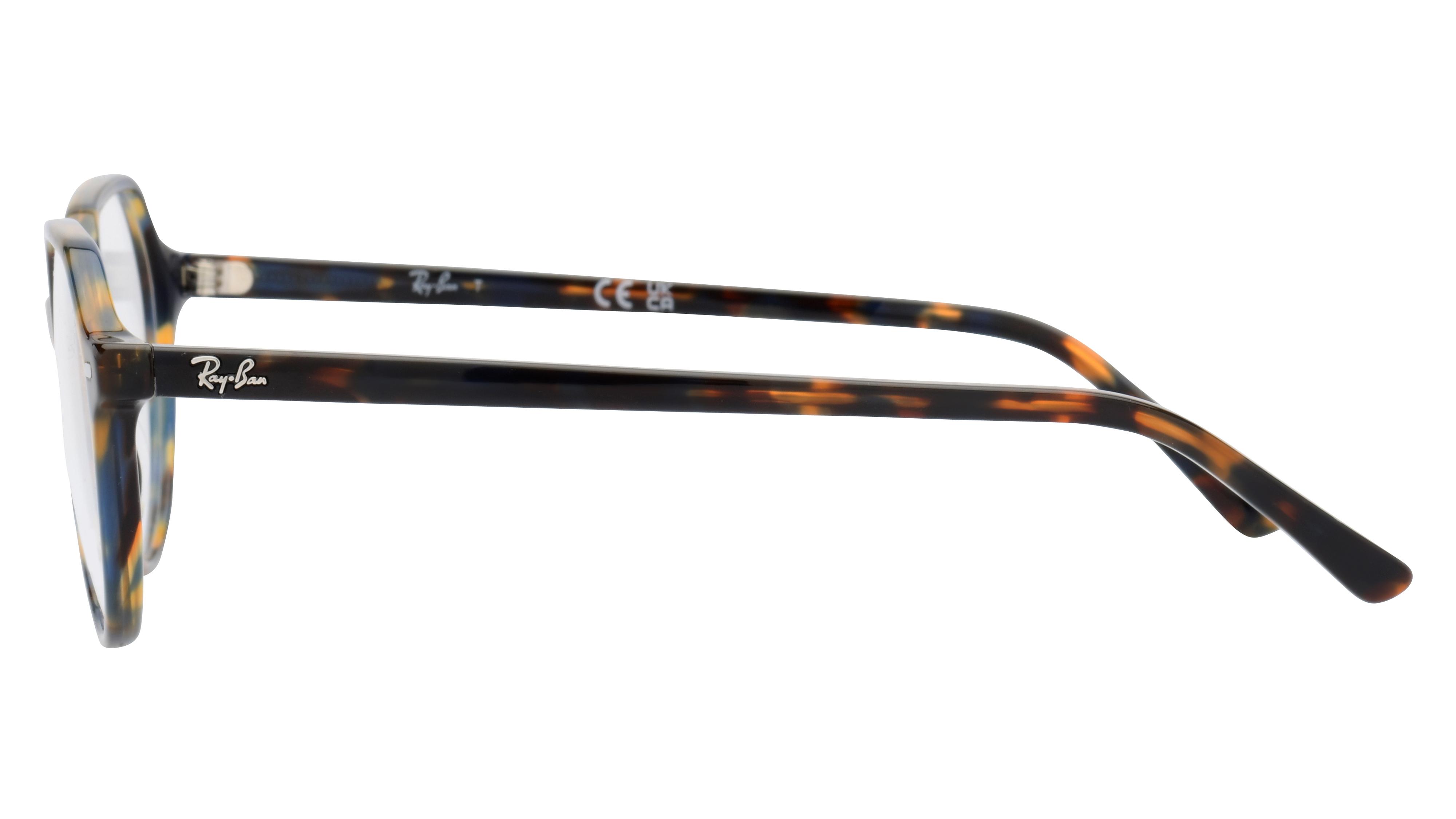 Lunettes de vue Ray-Ban Mixte Écaille Carré Rx5395 Gauche