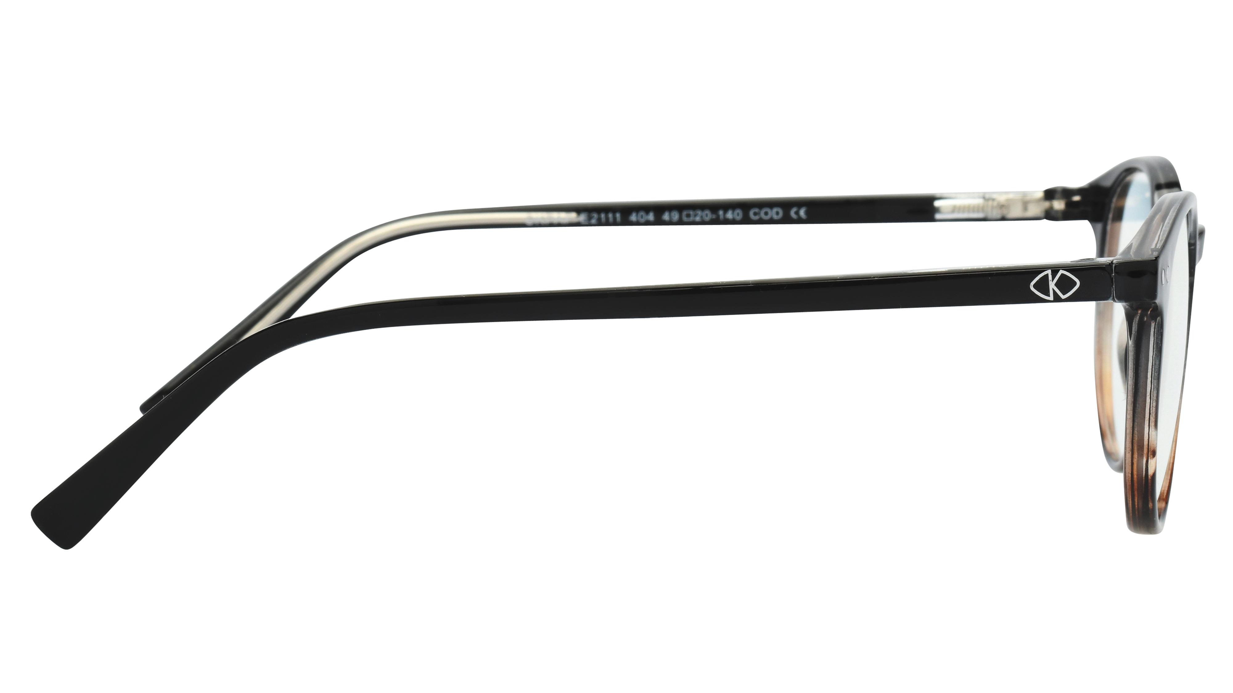 Lunettes anti-lumière bleue Signature Krys Mixte Noir Pantos Skpap-E2111 Droite