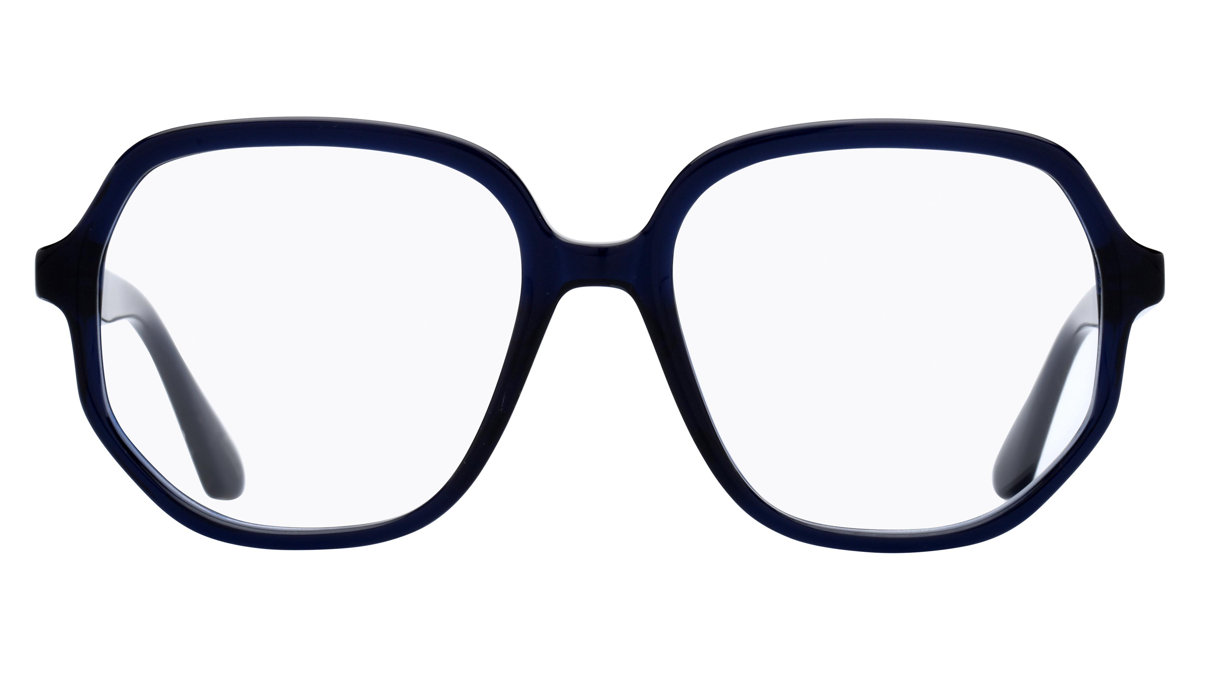 Lunettes de vue Sandro SD2043 678 Bleu Fonce Brill Rectangle Krys