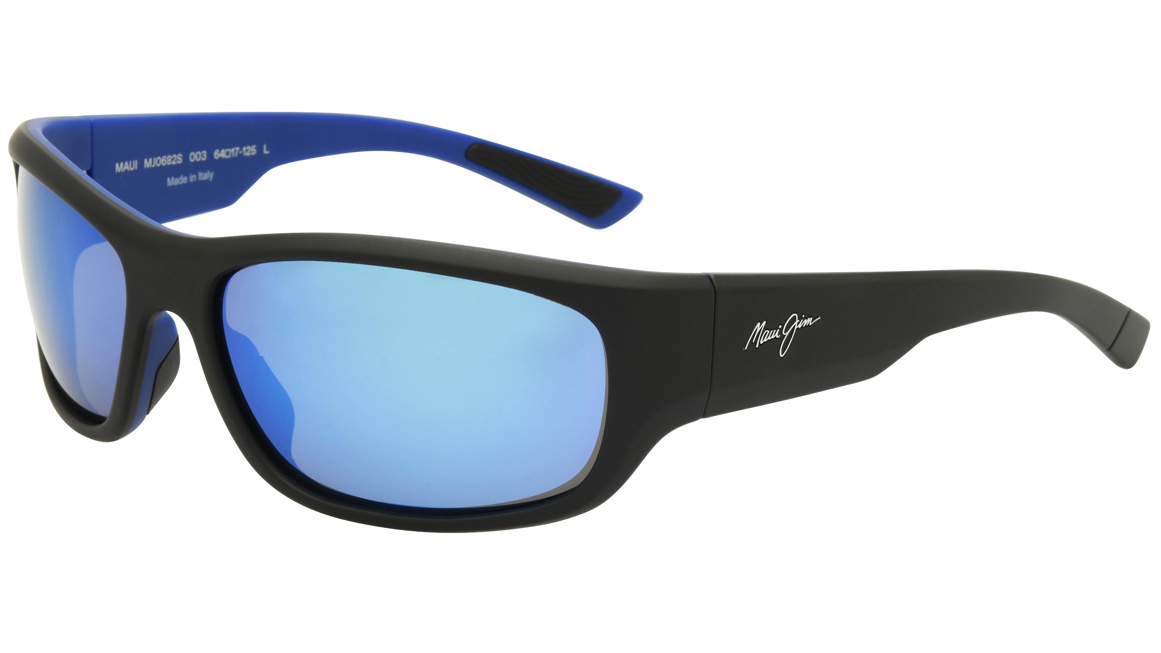 Lunettes de soleil  Homme Noir Rectangle Mj0682S Trois-Quart