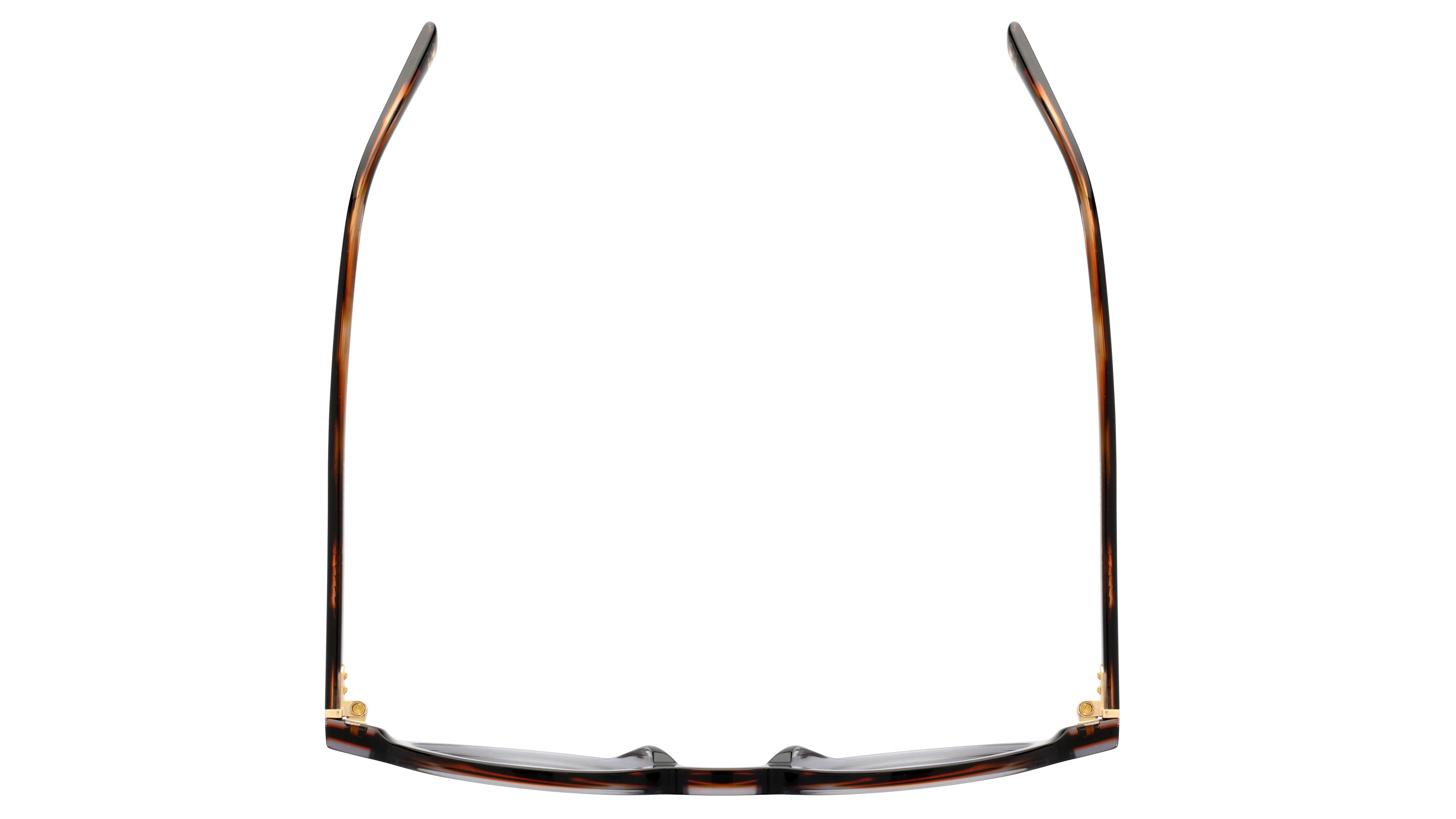 Lunettes de vue L'Atelier du Faubourg Homme Marron Ronde Adf2302 Dessus