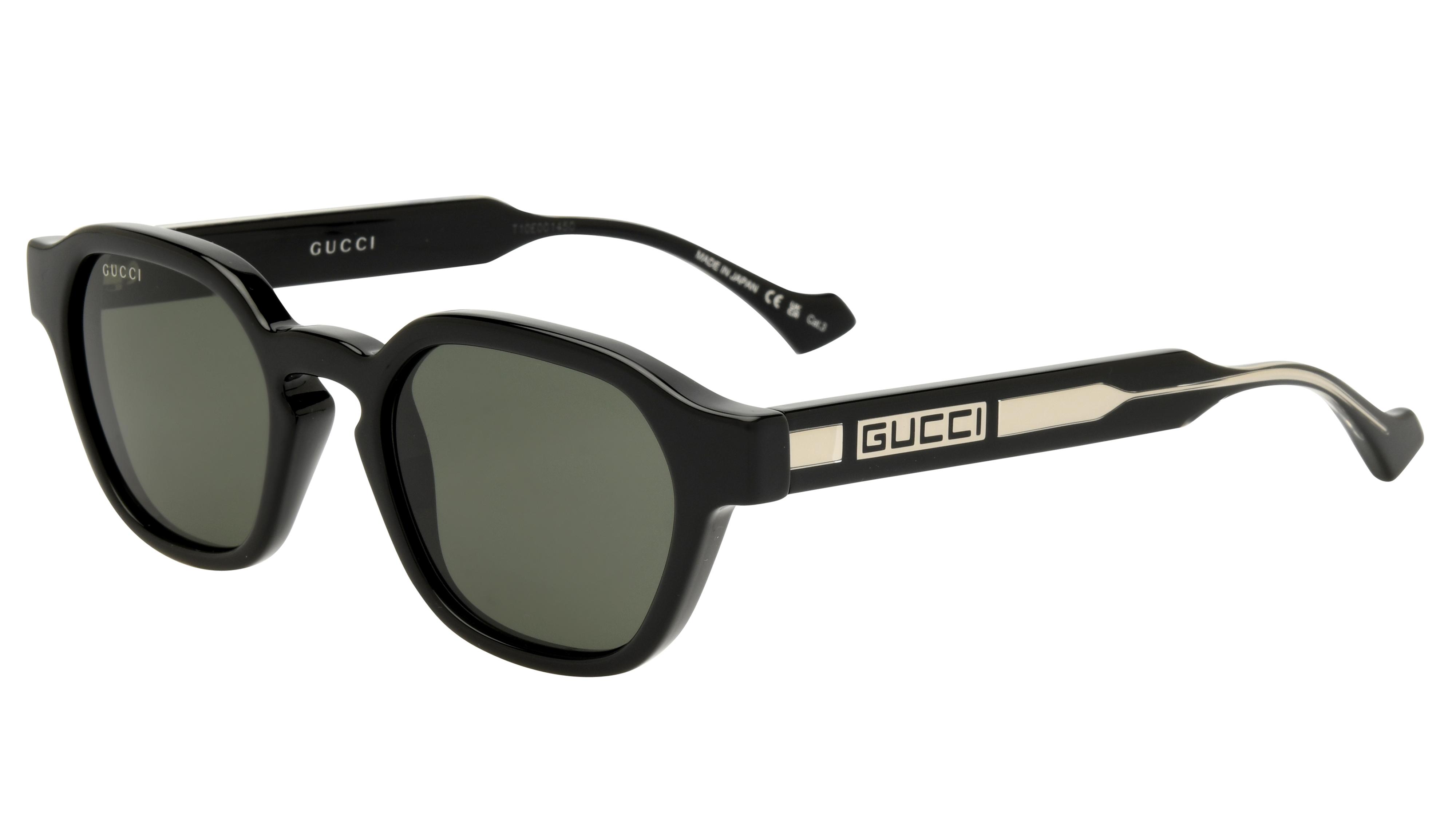 Lunettes de soleil Gucci Homme Noir Pantos Gg1730S Trois-Quart