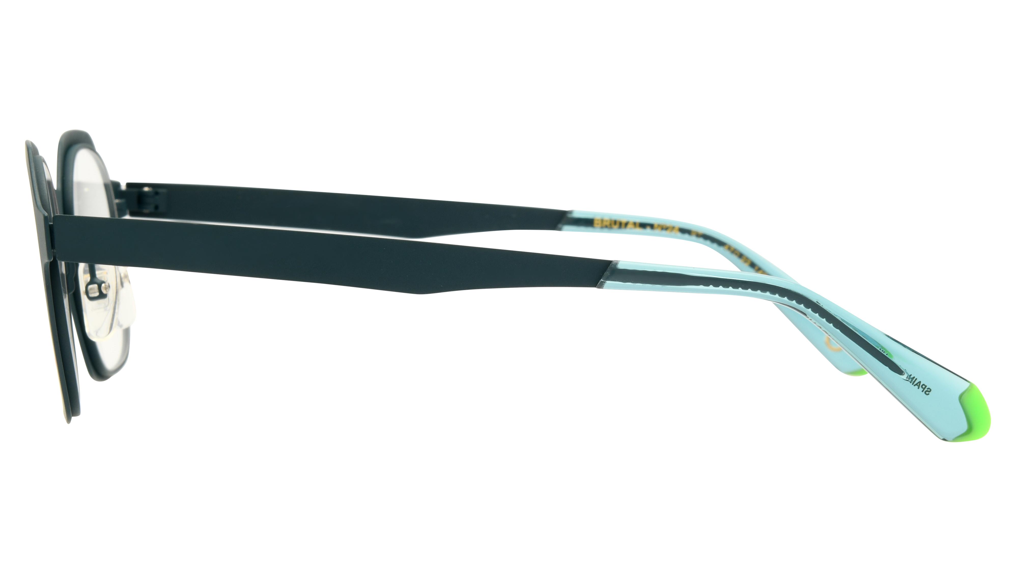 Lunettes de vue Etnia Barcelona Mixte Bleu Pantos Brutal Gauche