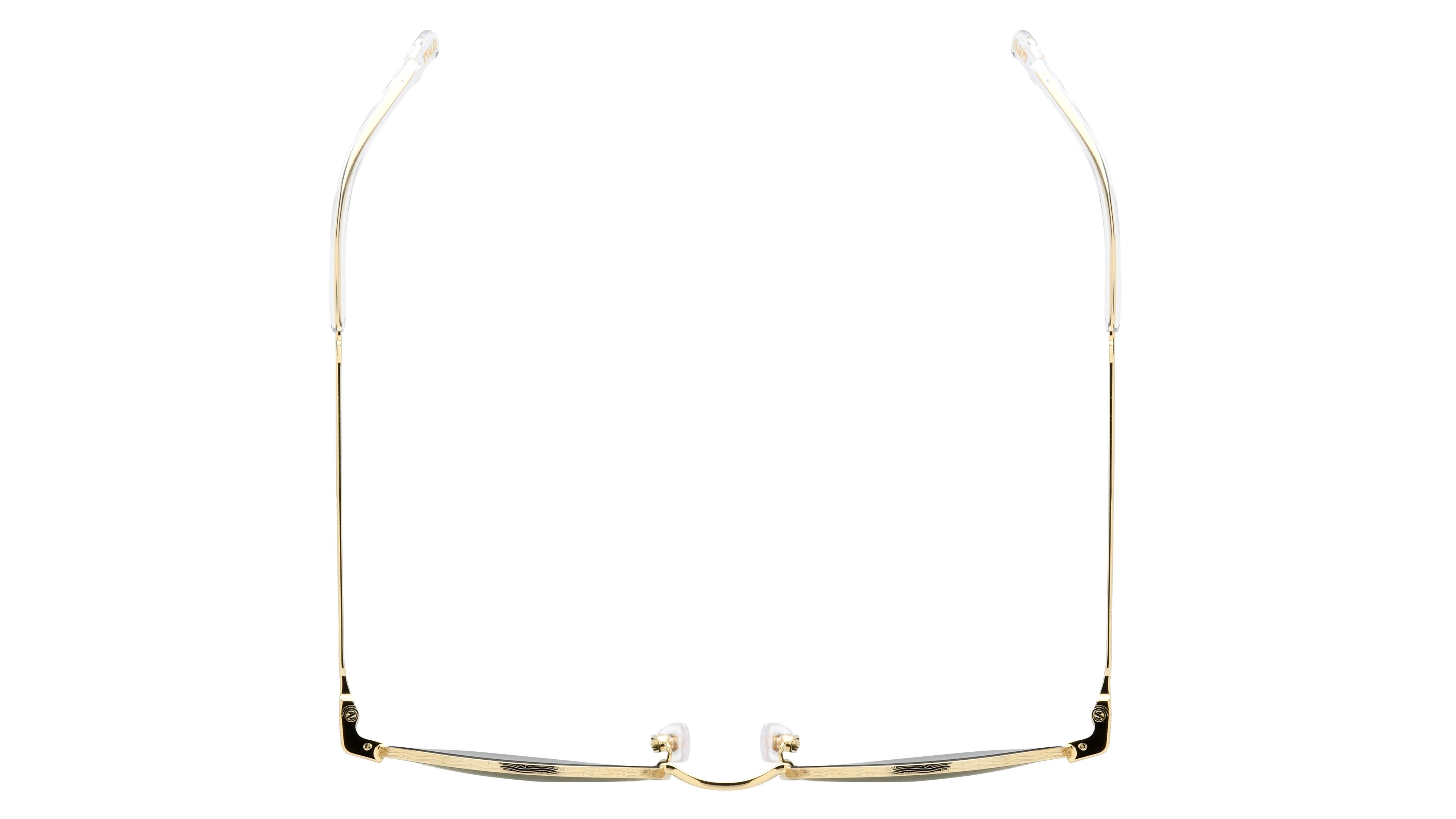 Lunettes de soleil Polo Ralph Lauren Homme Or Ronde PH3144 Dessus