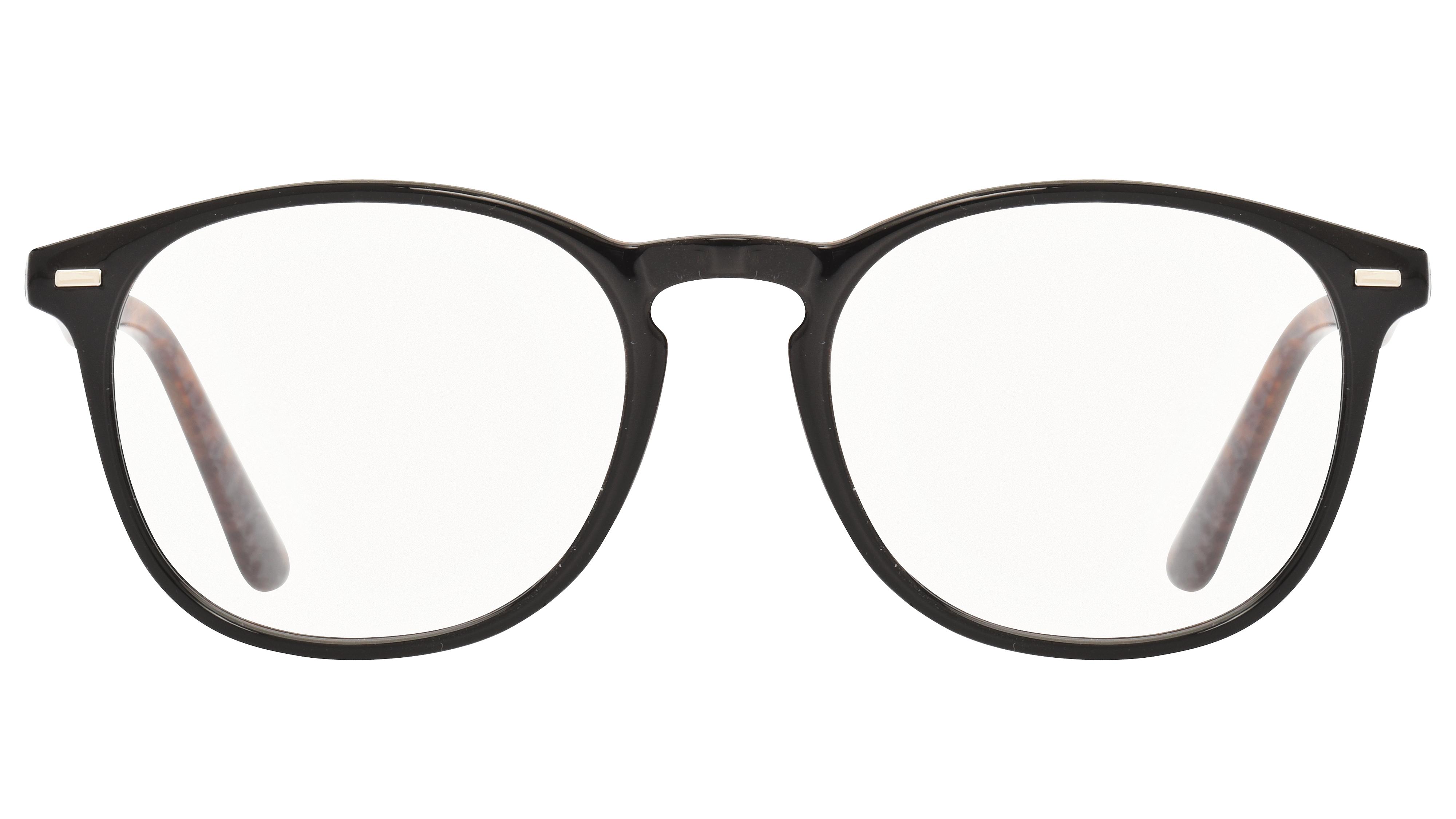 Lunettes de vue Signature Krys Homme Noir Carré Kor2206 Face