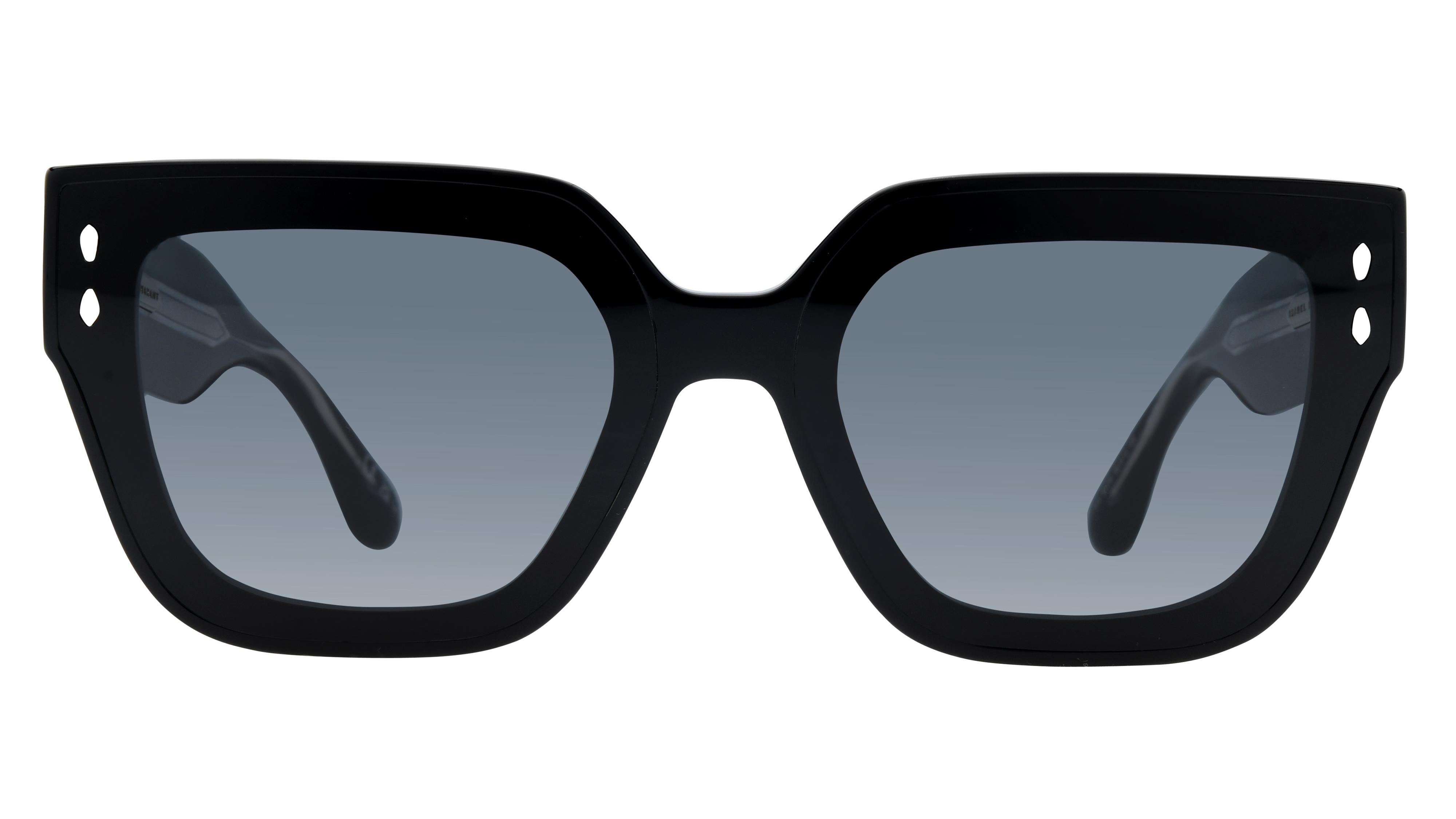 Lunettes de soleil Isabel Marant Femme Noir Rectangle Im0170/S Face