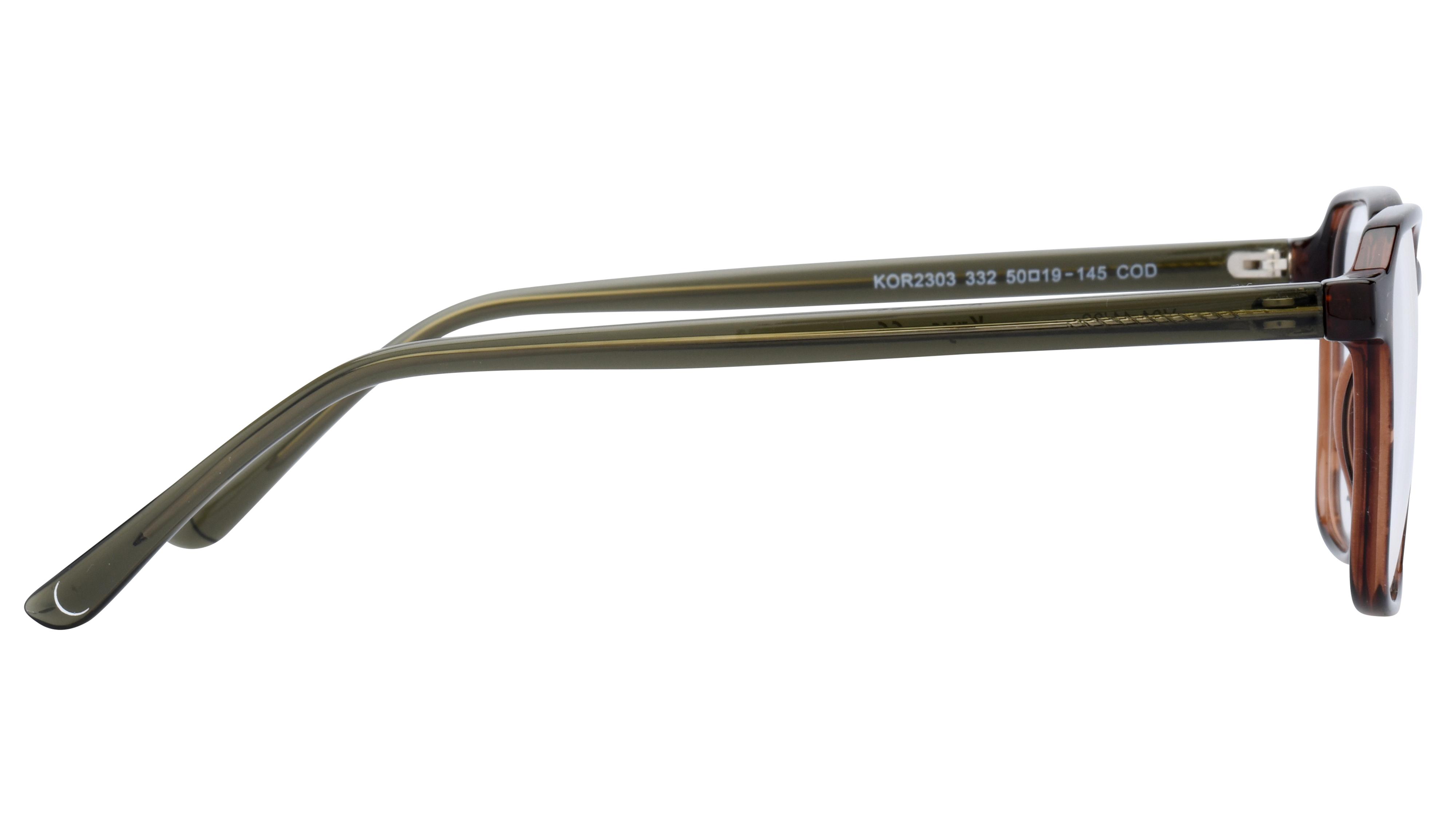 Lunettes de vue Signature Krys Homme Écaille Carré Kor2303 Droite