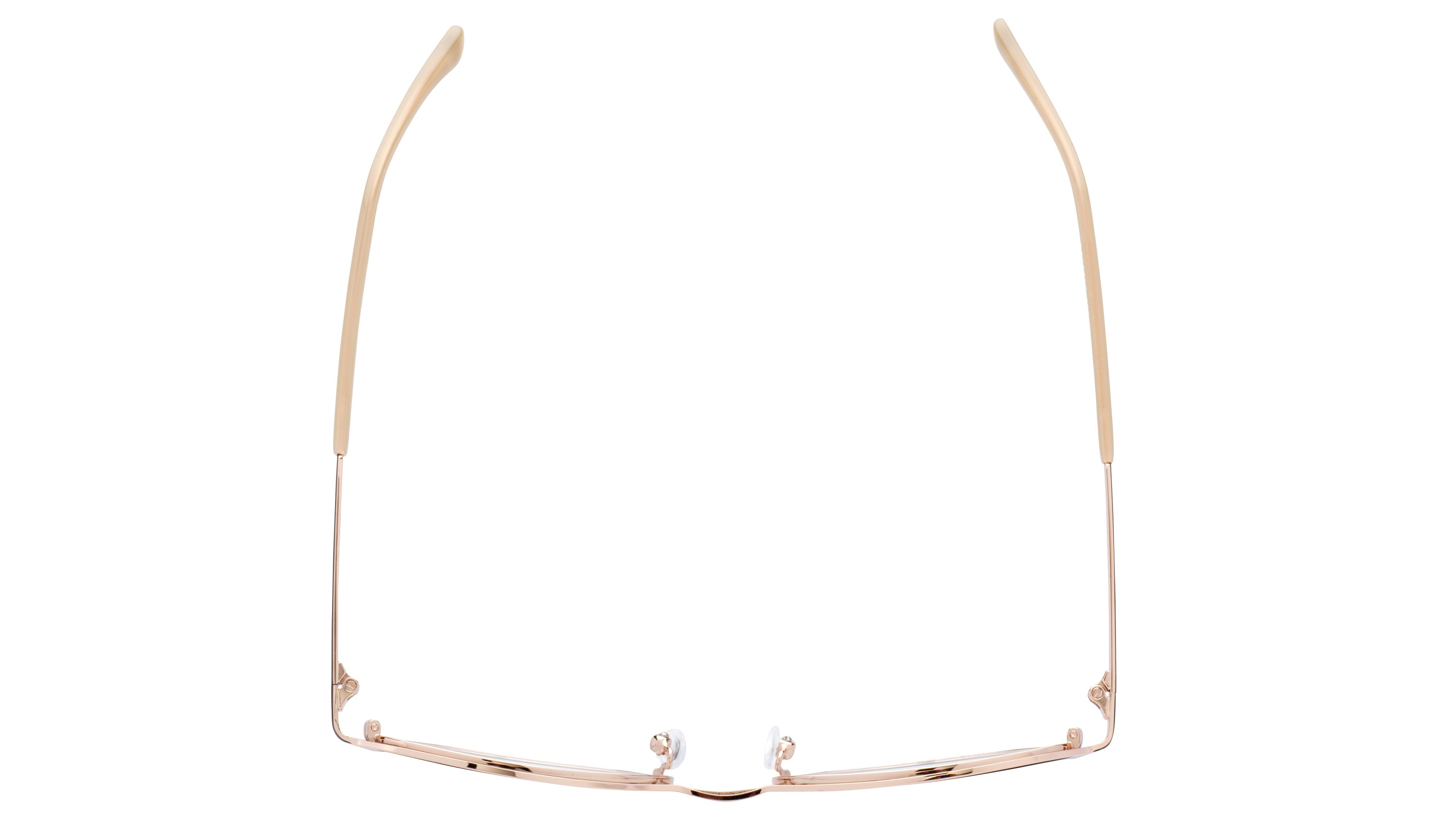 Lunettes de vue Baïa Femme Noir Aviateur Baa2207 Dessus