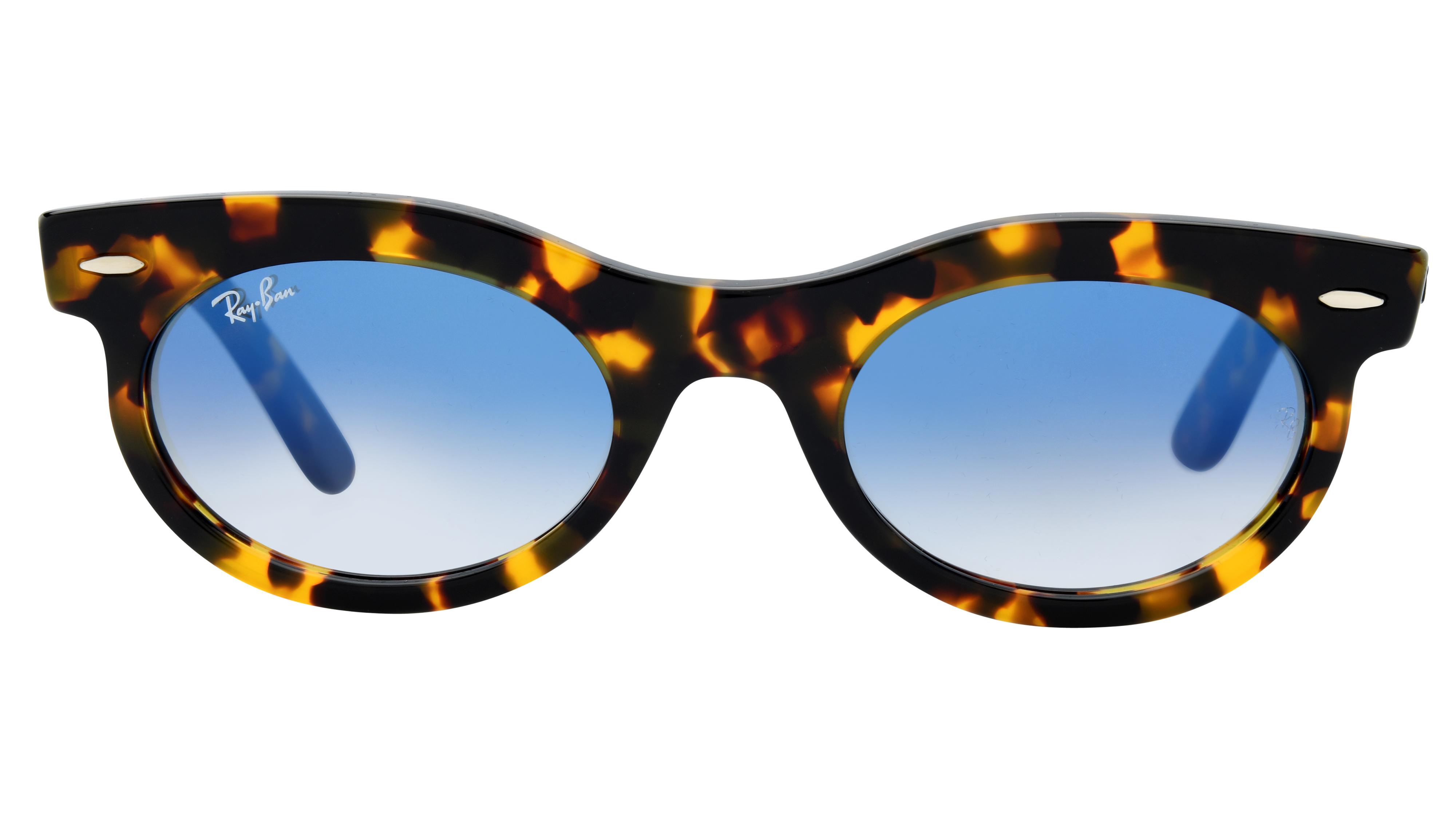 Lunettes de soleil Ray-Ban Mixte Écaille Ovale RB2242 Face