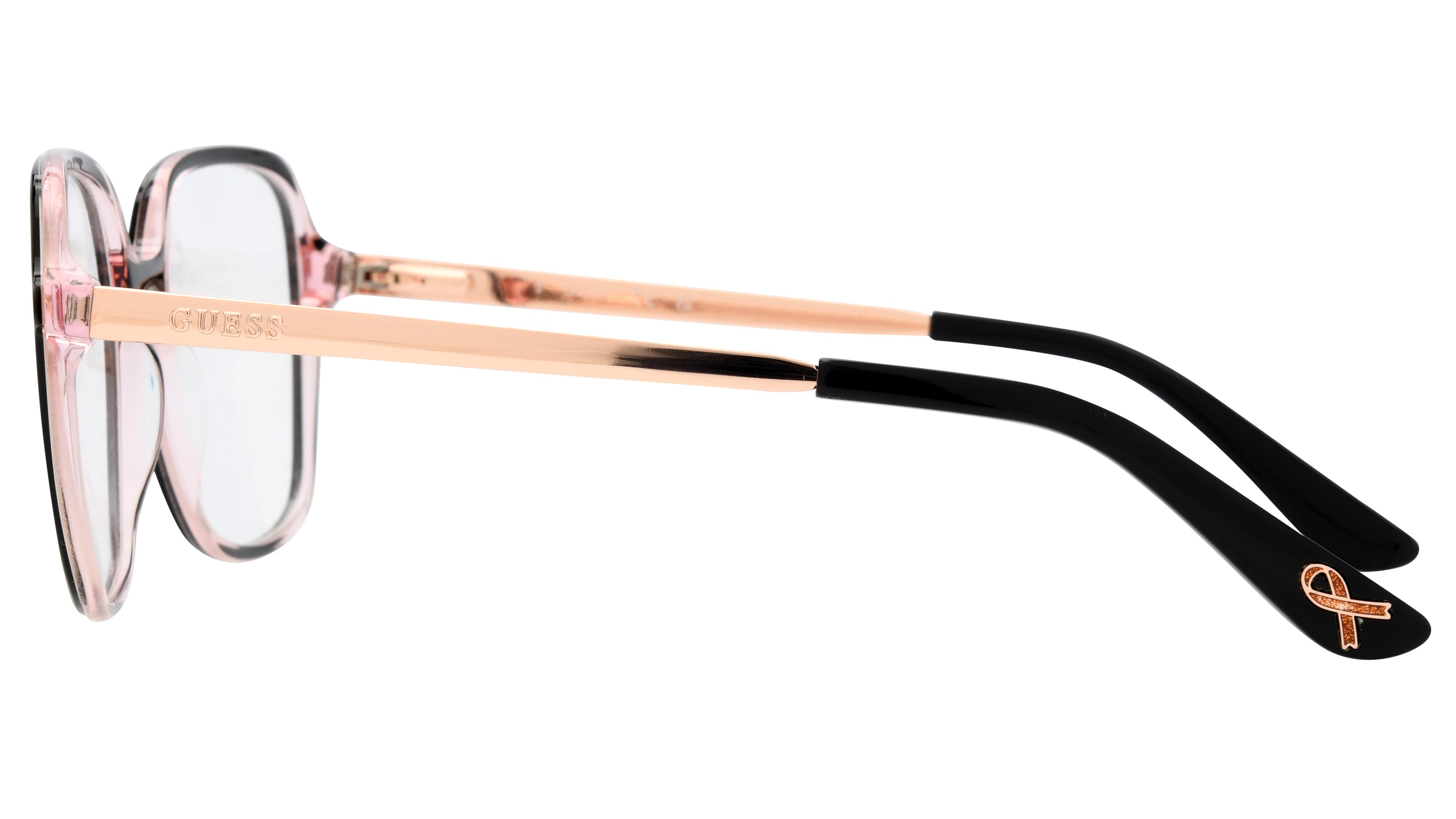 Lunettes de vue Guess Femme Noir Carré GU50320 Gauche