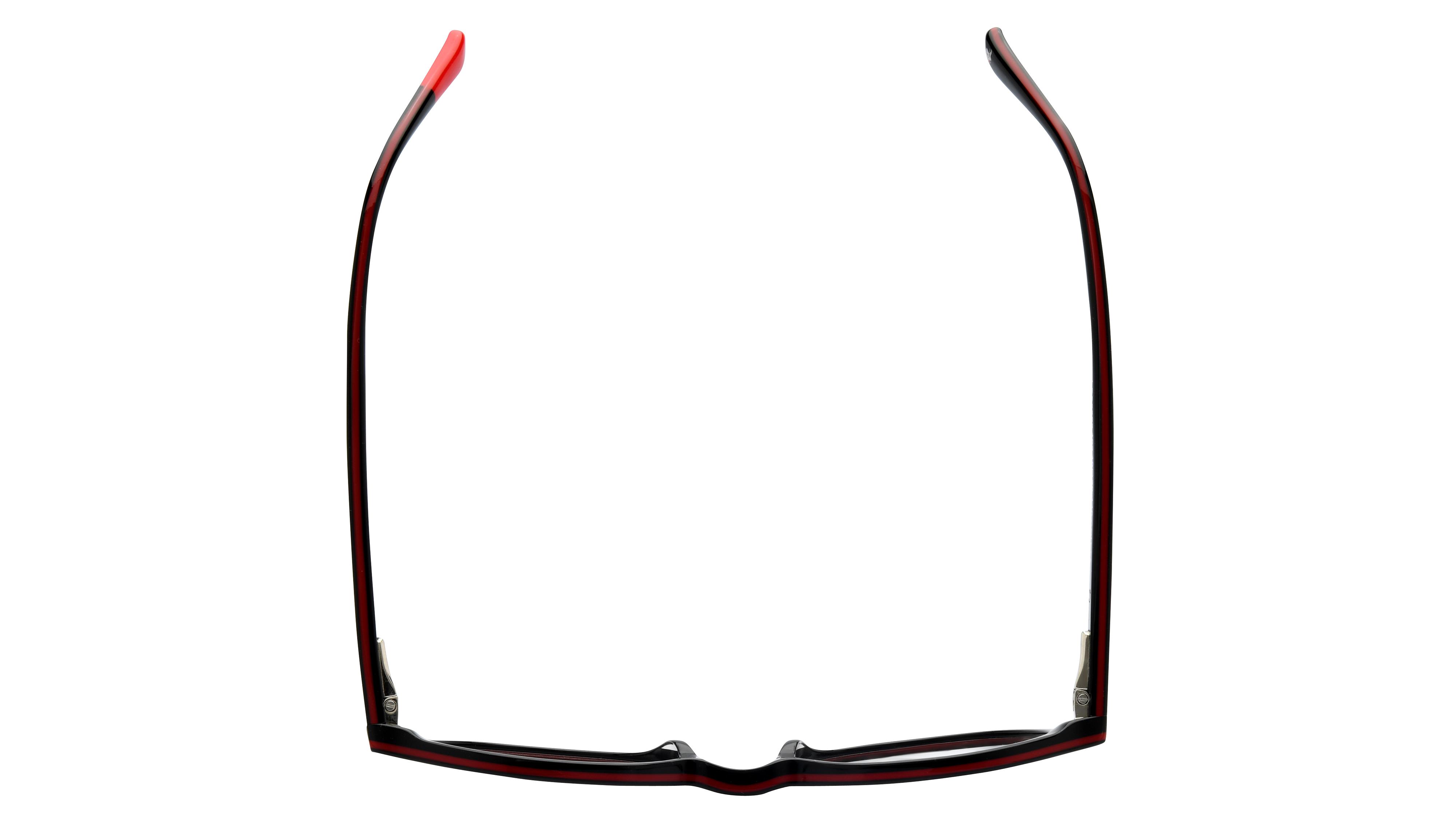 Lunettes de vue Le Coq Sportif Homme Noir Ronde Lcs2303 Dessus