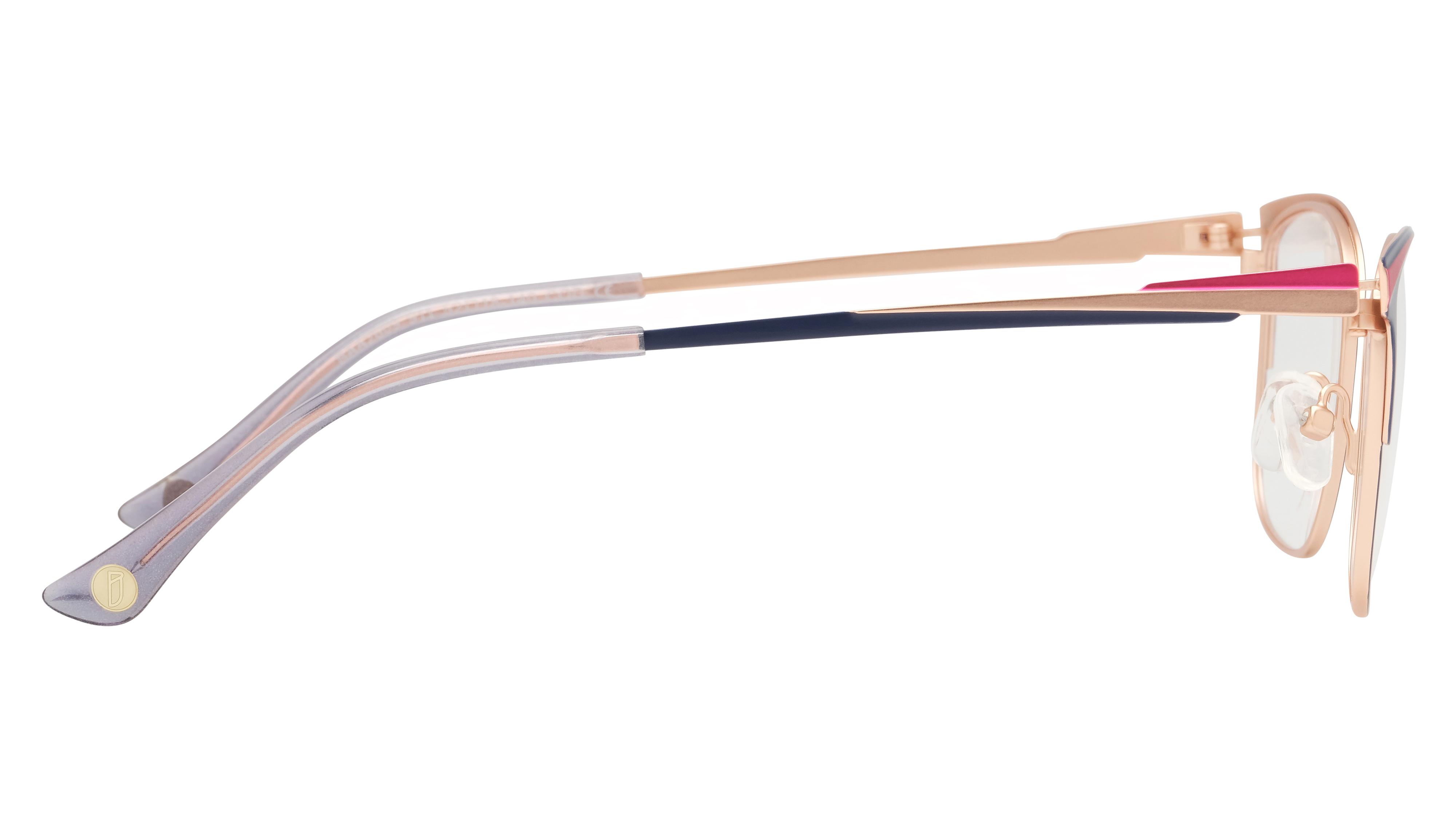 Lunettes de vue Baïa Femme Violet Papillon Baa2609 Droite