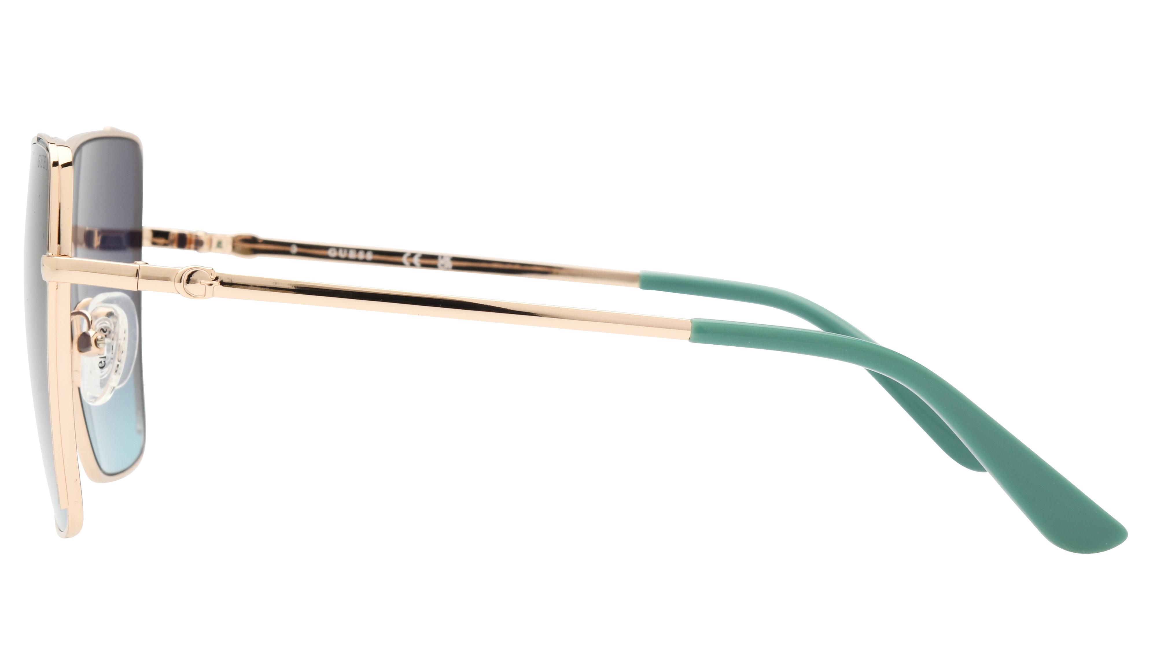 Lunettes de soleil Guess Femme Or Papillon Gu00192 Gauche