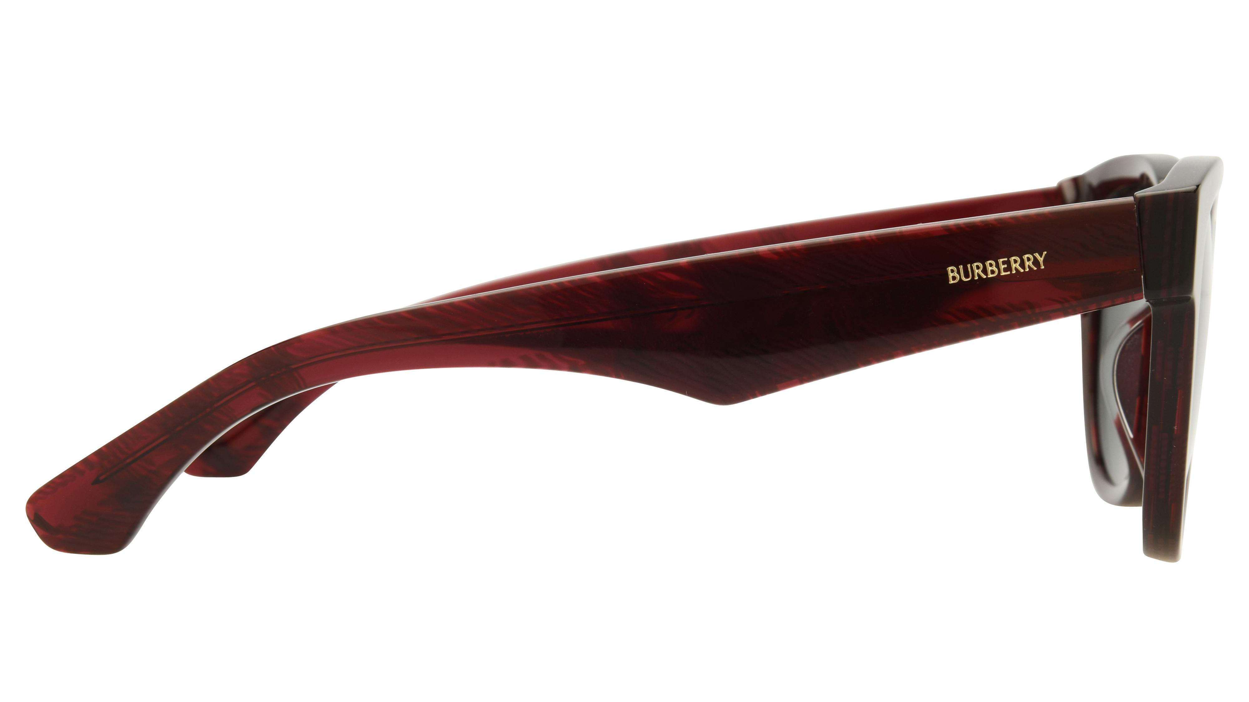 Lunettes de soleil Burberry Femme Rouge Papillon BE4432U Droite