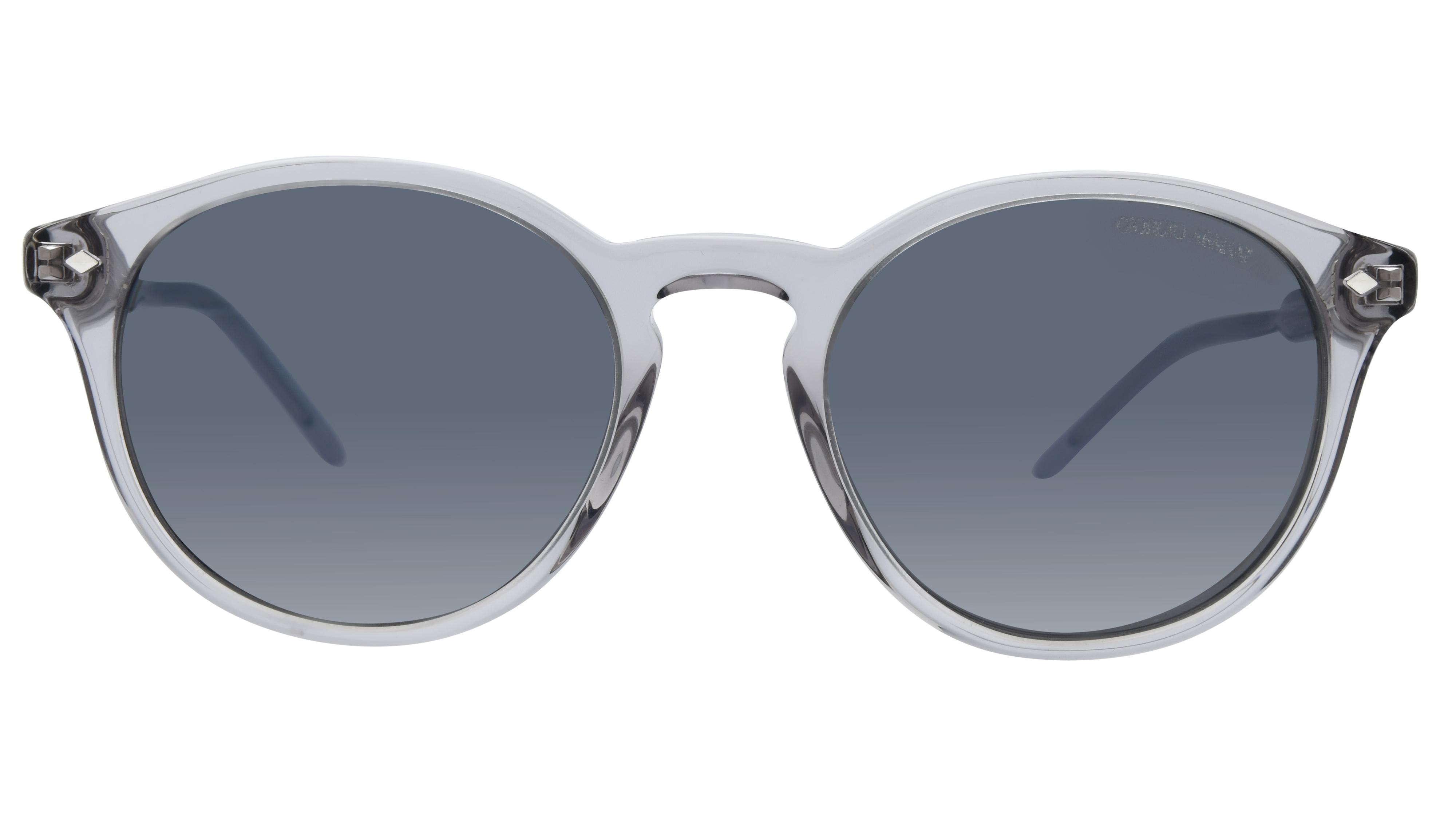 Lunettes de soleil Giorgio Armani Homme Gris Pantos Ar8211 Face