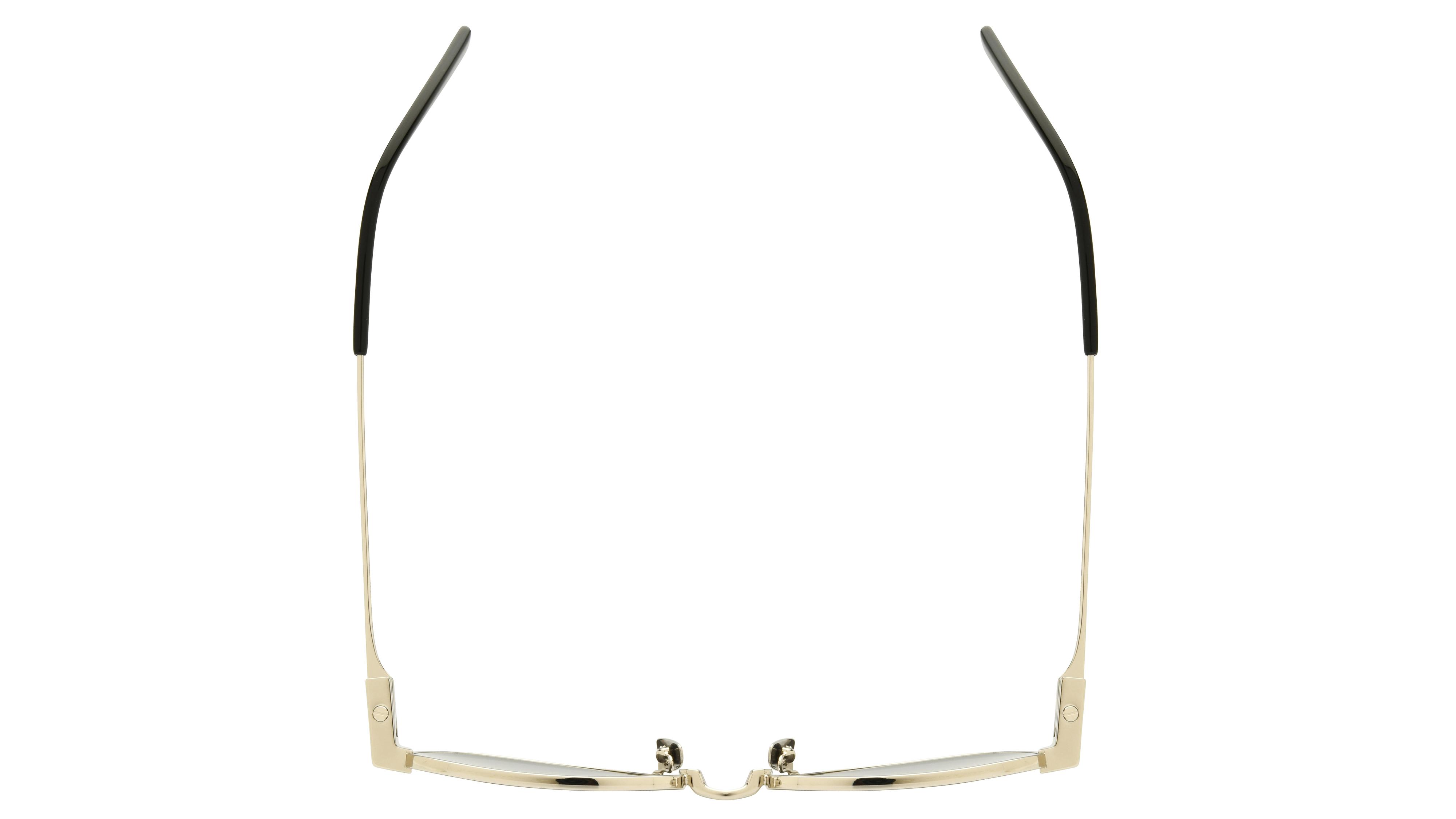 Lunettes de soleil Saint Laurent Homme Argent Ovale Sl772 Dessus