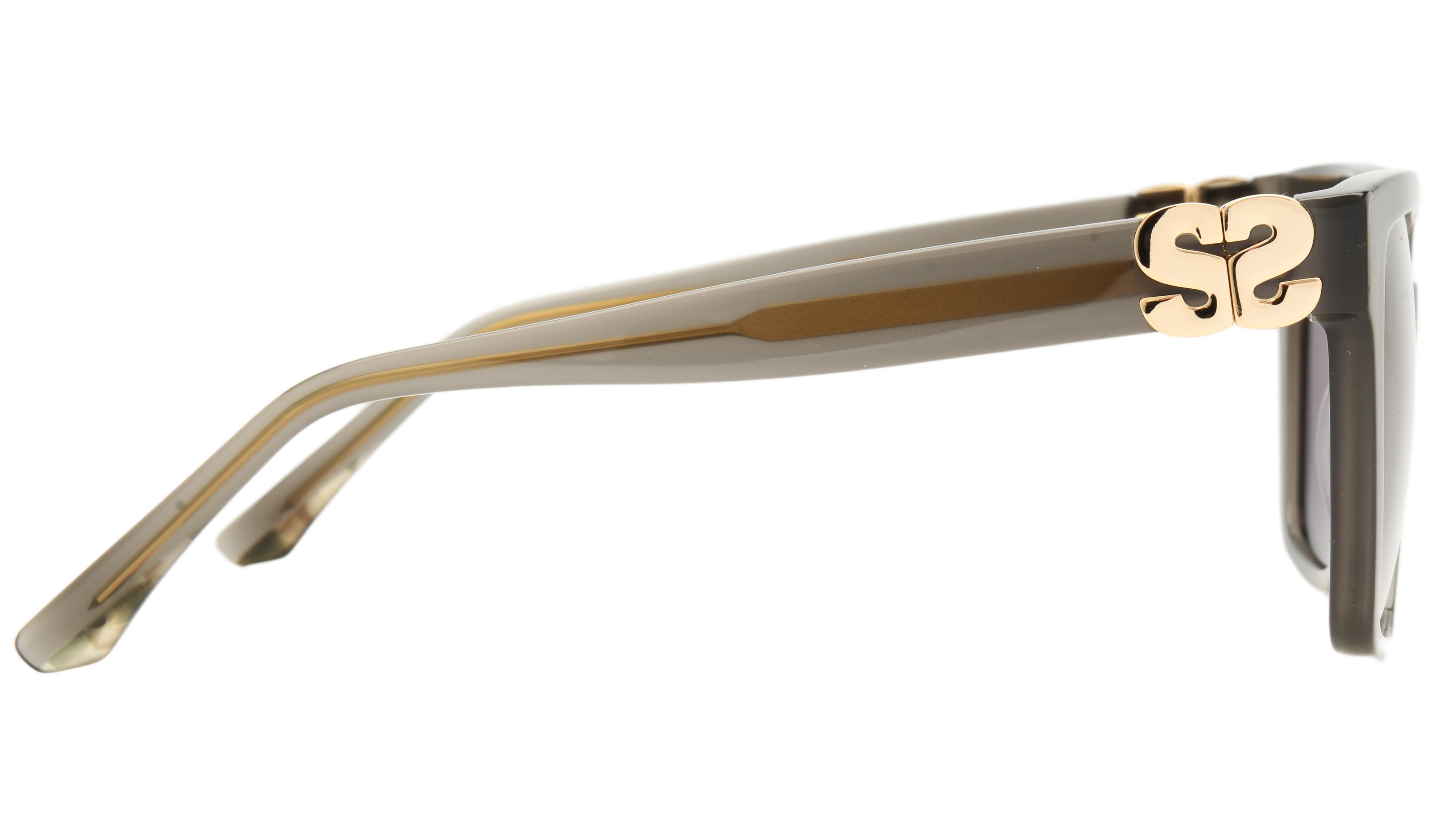 Lunettes de soleil Sandro Femme Gris Rectangle Sd6069 Droite