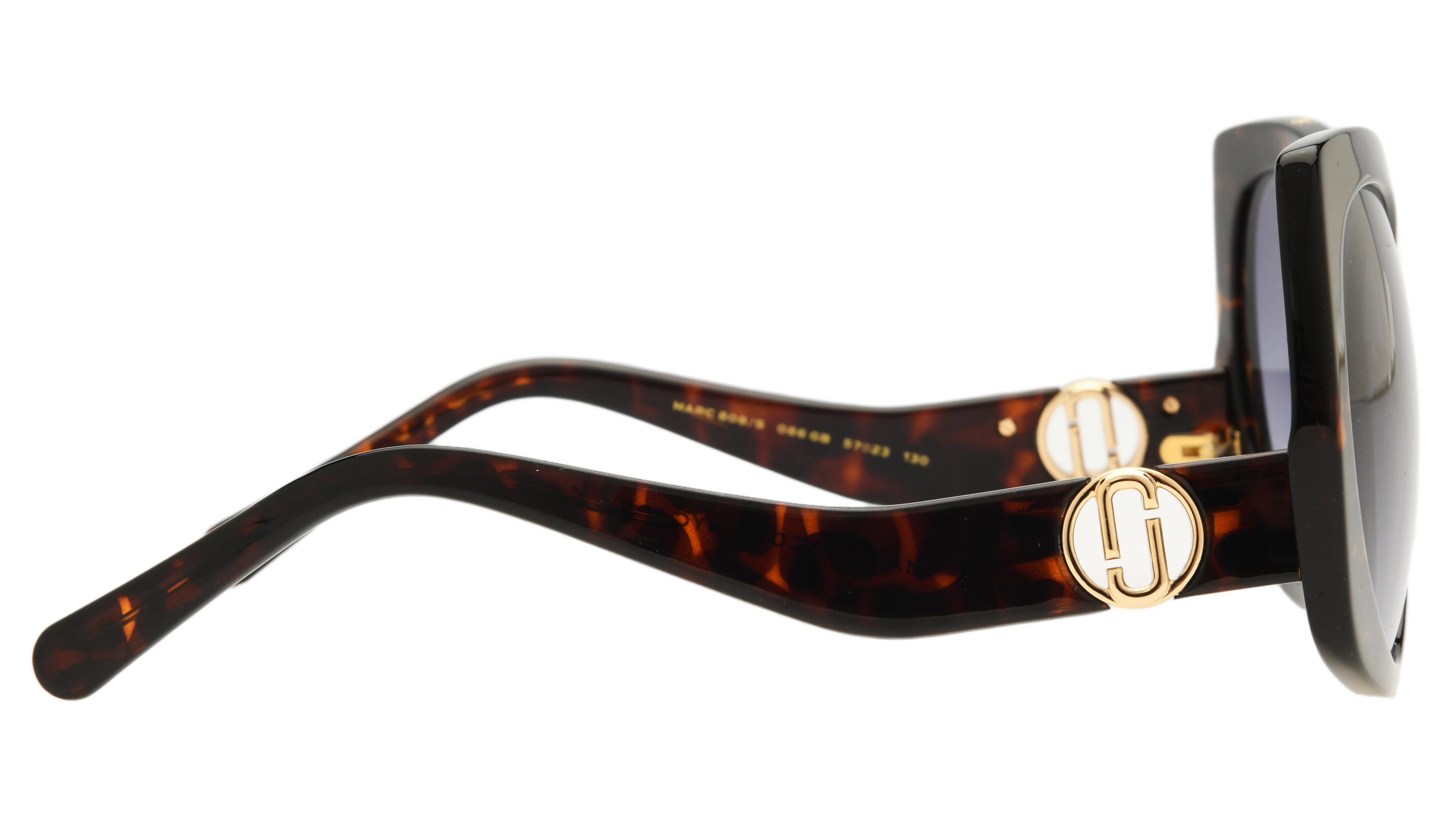 Lunettes de soleil Marc Jacobs Femme Marron Papillon Marc808/S Droite